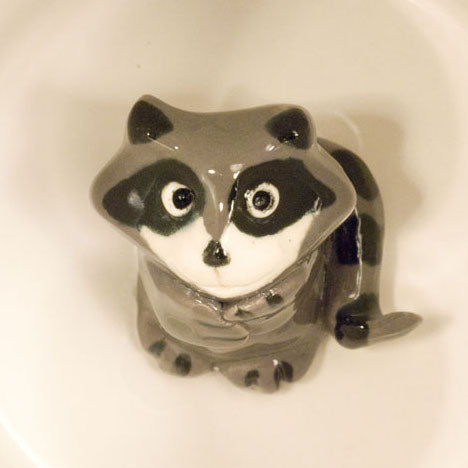 Cheer Up Raccoon Mug - Funny & Cute Coffee Cup for Tea & Hot Drinks - Perfect Gift for Coffee Lovers & Office Use