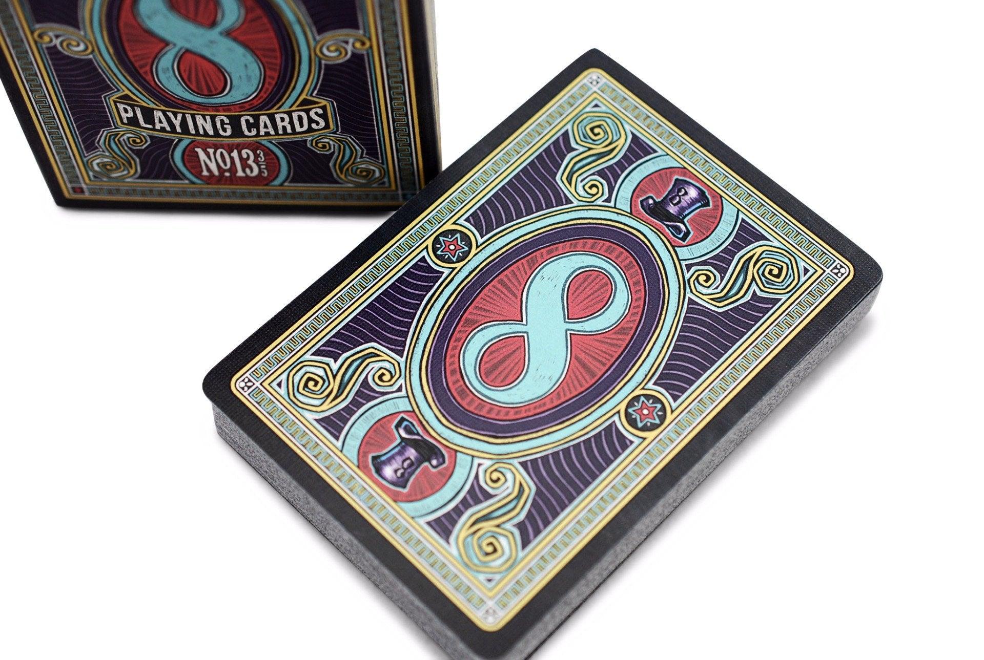 Crazy 8s Fun Card Game for Kids & Adults - Family Party Game Night, Travel Entertainment, Icebreaker Activity for Groups & Gatherings