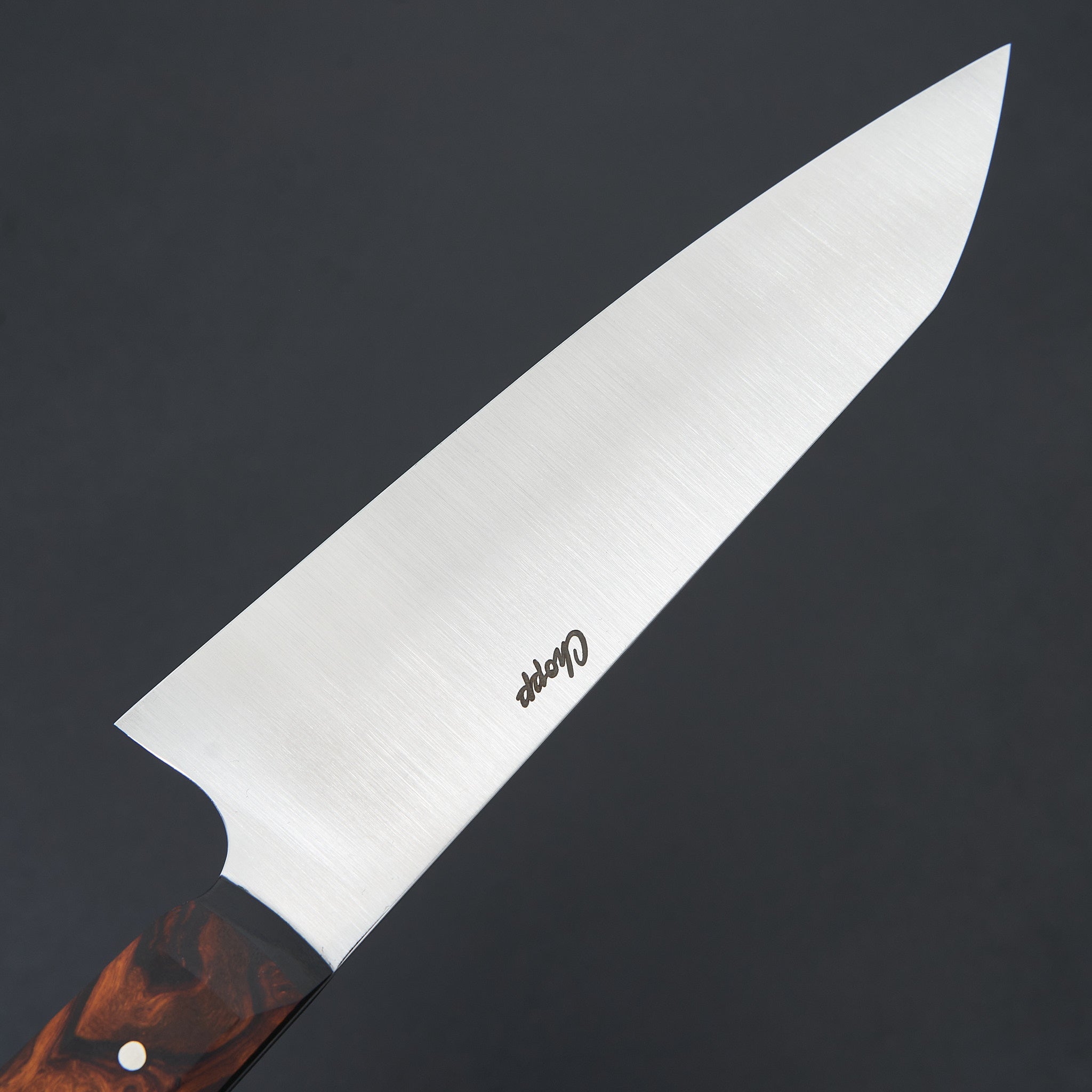 Premium Jamison Chopp AEBL Steel Ironwood Handle 178mm Chef Knife - Perfect for Professional Chefs & Home Cooking Enthusiasts