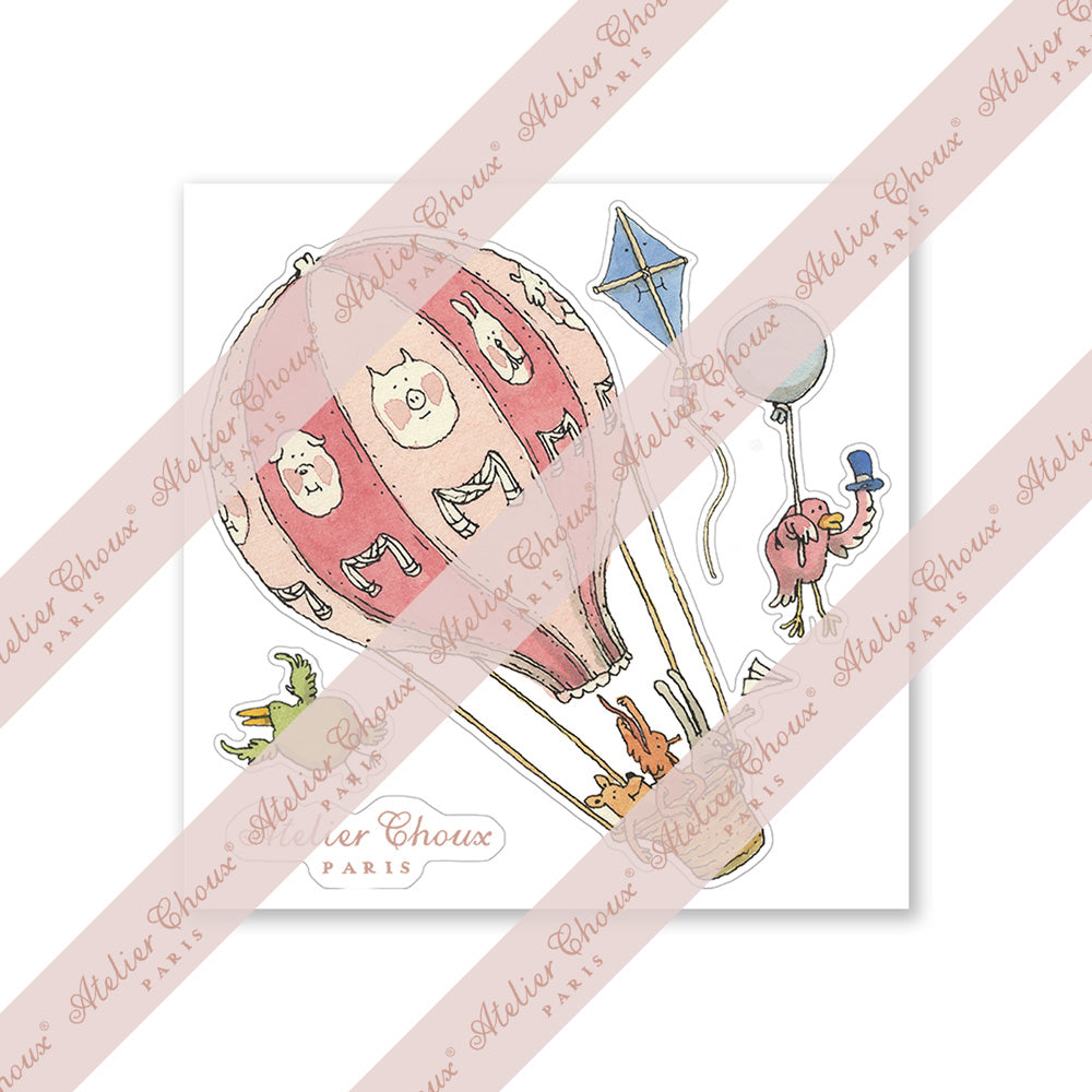 Atelier Choux Replaceable Wall Stickers - Pack of 40 Decorative Nursery Stickers for Baby Room & Kids Bedroom Decor - Perfect for Nursery Walls, Playrooms & Toddler Spaces