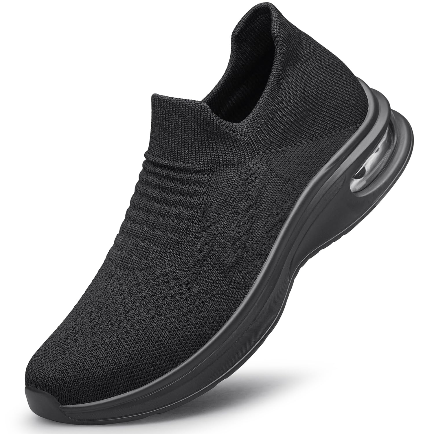 YHOON Men's Slip-On Walking Shoes - Lightweight Running Sneakers for Workout, Gym & Tennis | Comfortable Athletic Shoes for Casual Wear & Daily Exercise