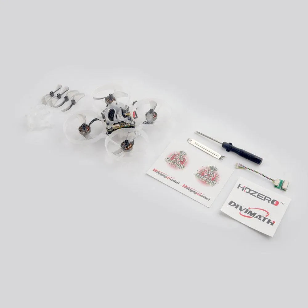 Happymodel Moblite7 HDZERO 1S 75mm FPV Drone with 20000KV Brushless Motor & HDZERO Nano Lite Camera - Perfect for Indoor Racing and HD FPV Flying