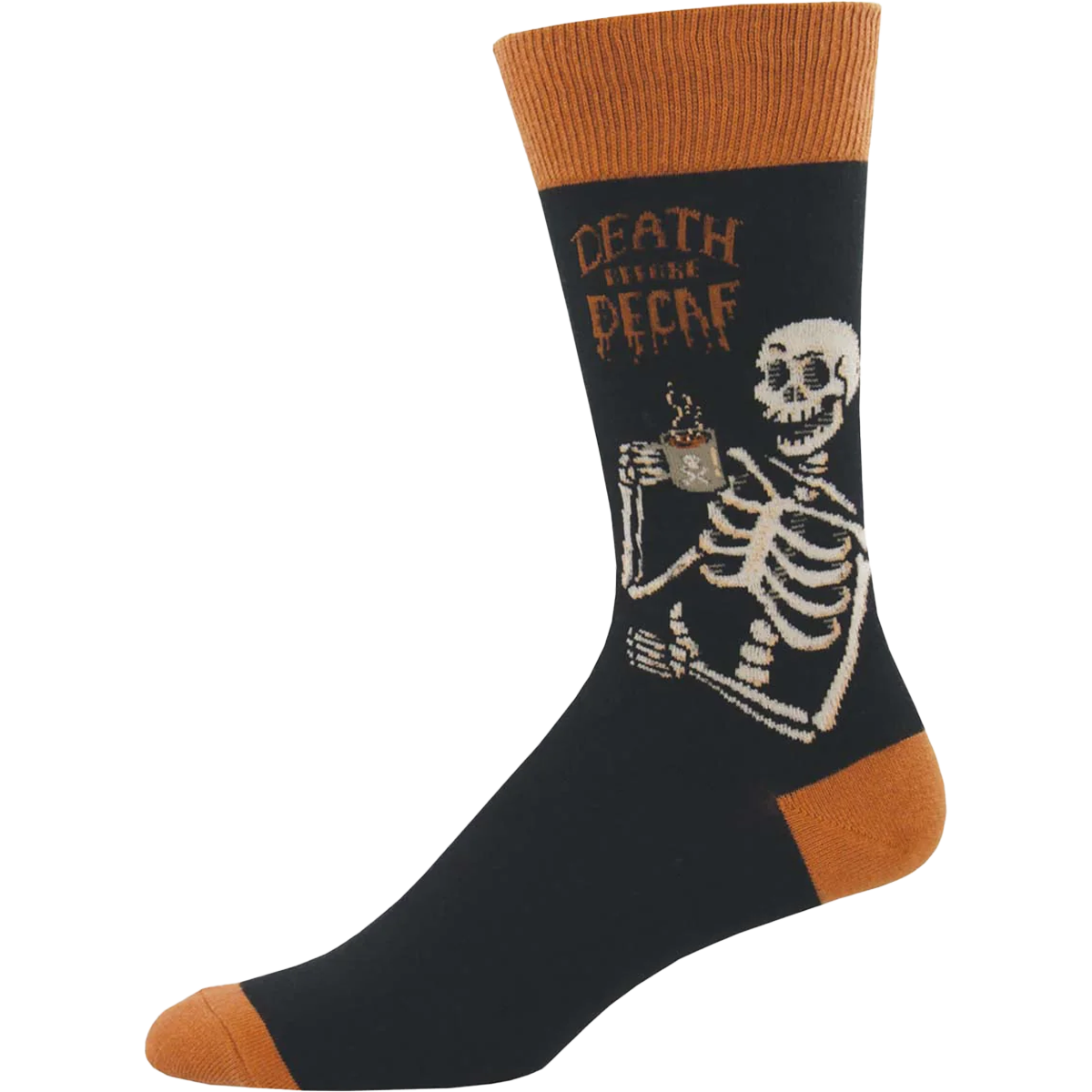 Death Before Decaf Coffee Mug - Funny Sarcastic Coffee Lover Gift for Office, Home & Camping - Perfect for Coffee Enthusiasts & Baristas