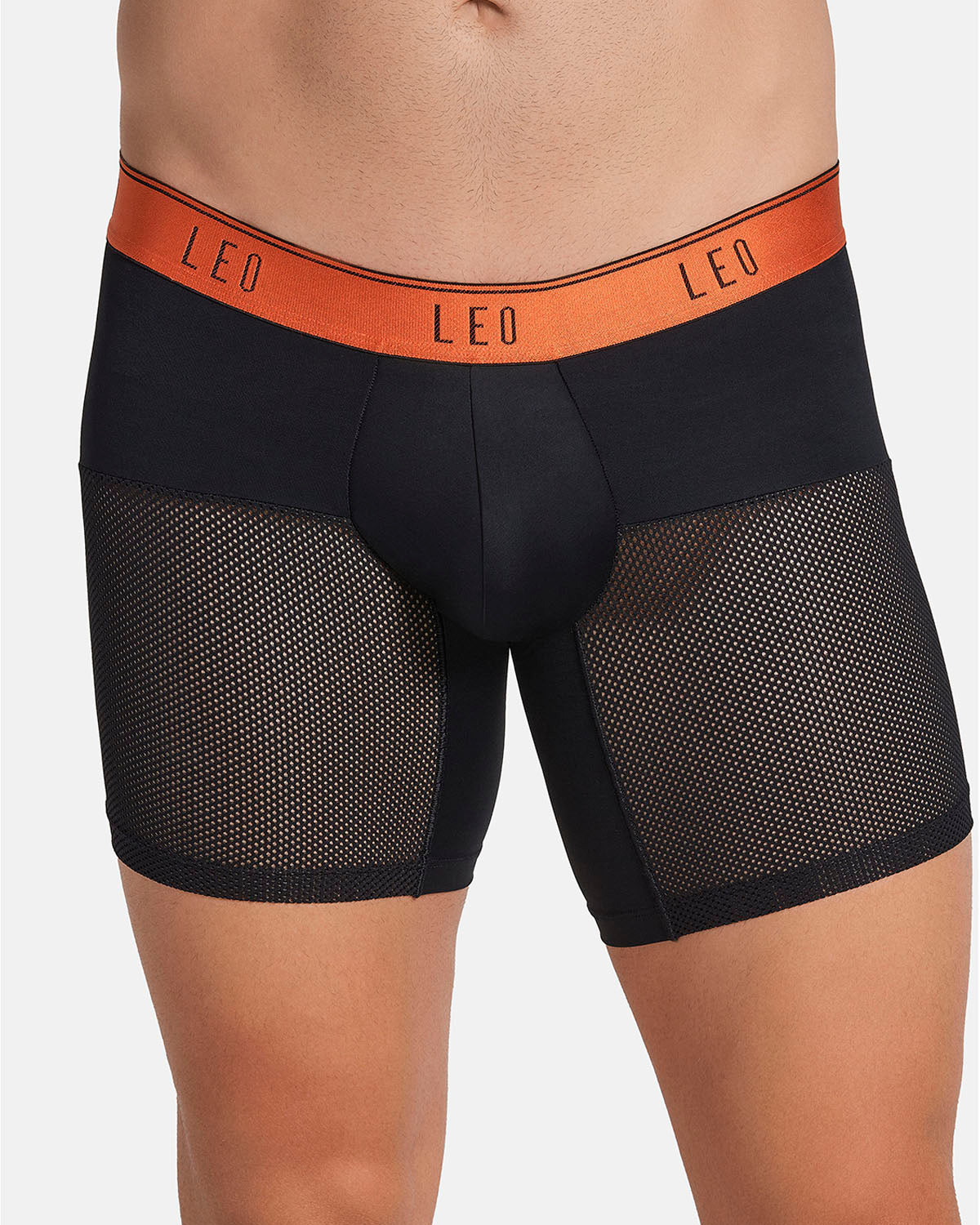 3 Pack High-Tech Mesh Boxer Briefs for Men - Breathable & Comfortable Underwear with Ergonomic Pouch Support - Perfect for Workout, Travel & Everyday Wear