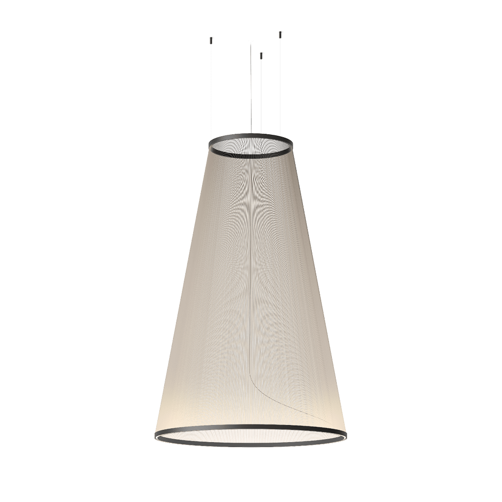 Modern Aeris Mesh Pendant Light - Sleek Minimalist Hanging Fixture for Kitchen Island, Dining Room & Bedroom Lighting | Dimmable LED Chandelier for Home Decor