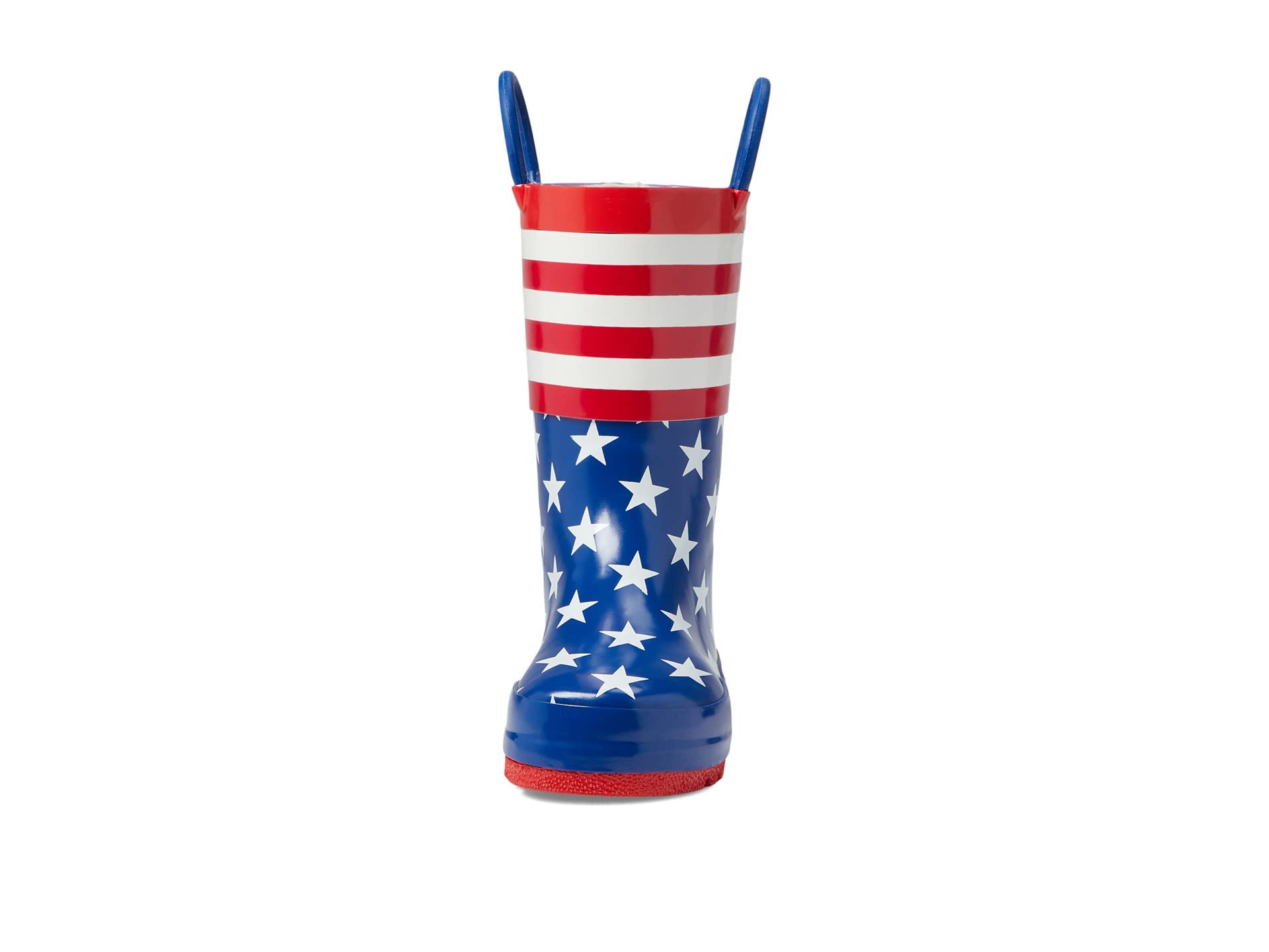 Western Chief Old Glory Rain Boots for Toddler & Little Kid - Waterproof Kids Rain Boots for Outdoor Play, Puddle Jumping & Garden Adventures