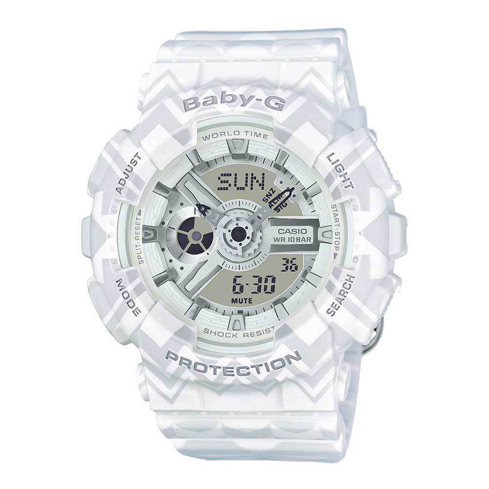 Casio Baby-G BA-110TP-7ADR Digital Sport Watch for Women - Shock Resistant, Water Resistant, LED Light - Perfect for Running, Swimming, and Outdoor Activities