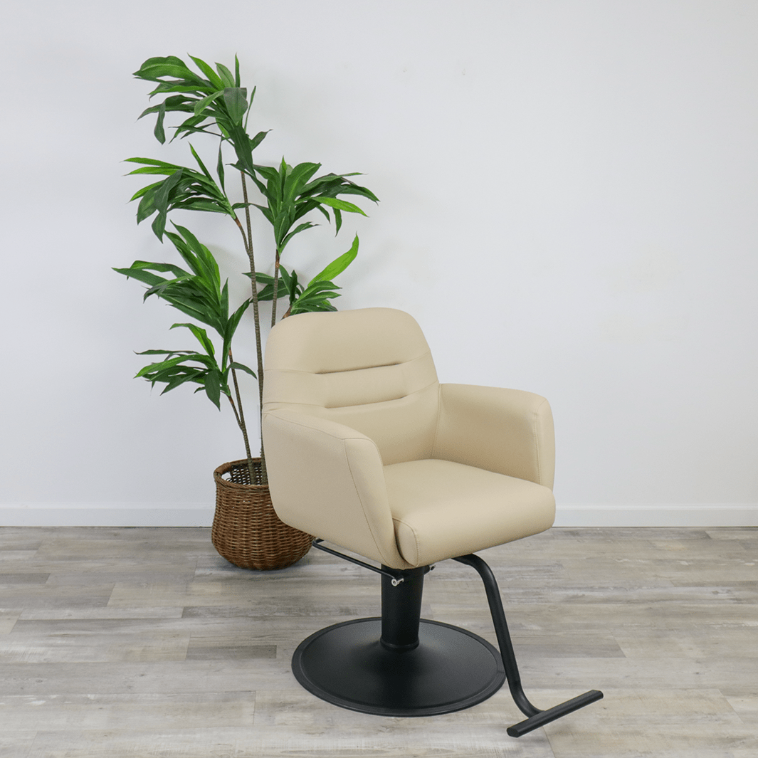 Premium Gemma Salon Chair - Professional Hydraulic Styling Chair for Hairdressers & Barbers - Perfect for Salons, Spas & Home Use