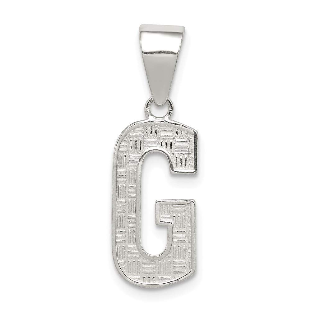 Sterling Silver Initial 