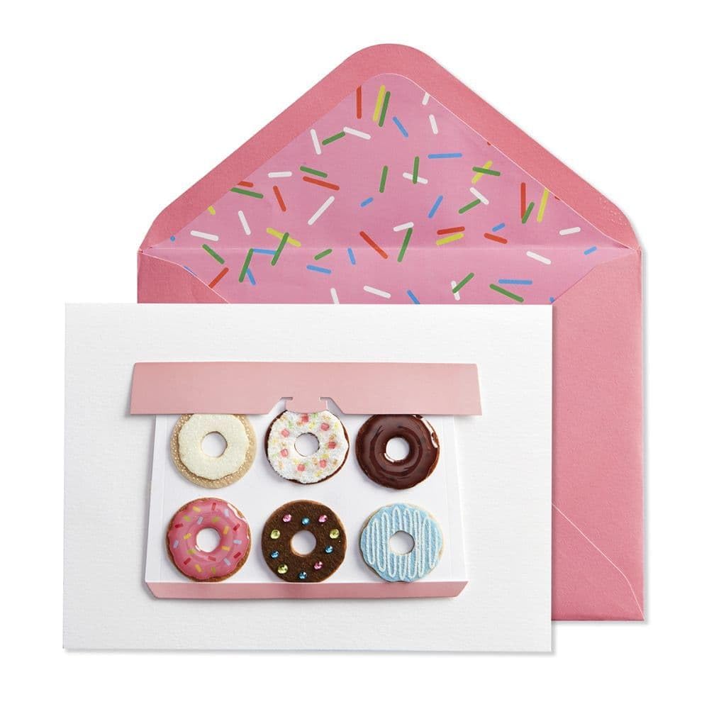 Funny Donut Birthday Card - Cute & Unique Greeting Card for Donut Lovers - Perfect for Birthdays, Anniversaries & Special Occasions
