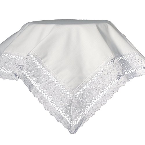 Cotton With Cluny Trim