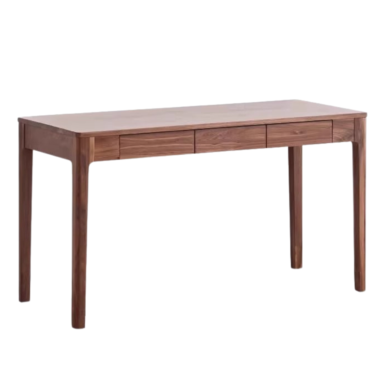 Premium Black Walnut Solid Wood Office Desk - Handcrafted Executive Workstation for Home & Business | Durable Writing Table for Study, Remote Work & Professional Workspaces