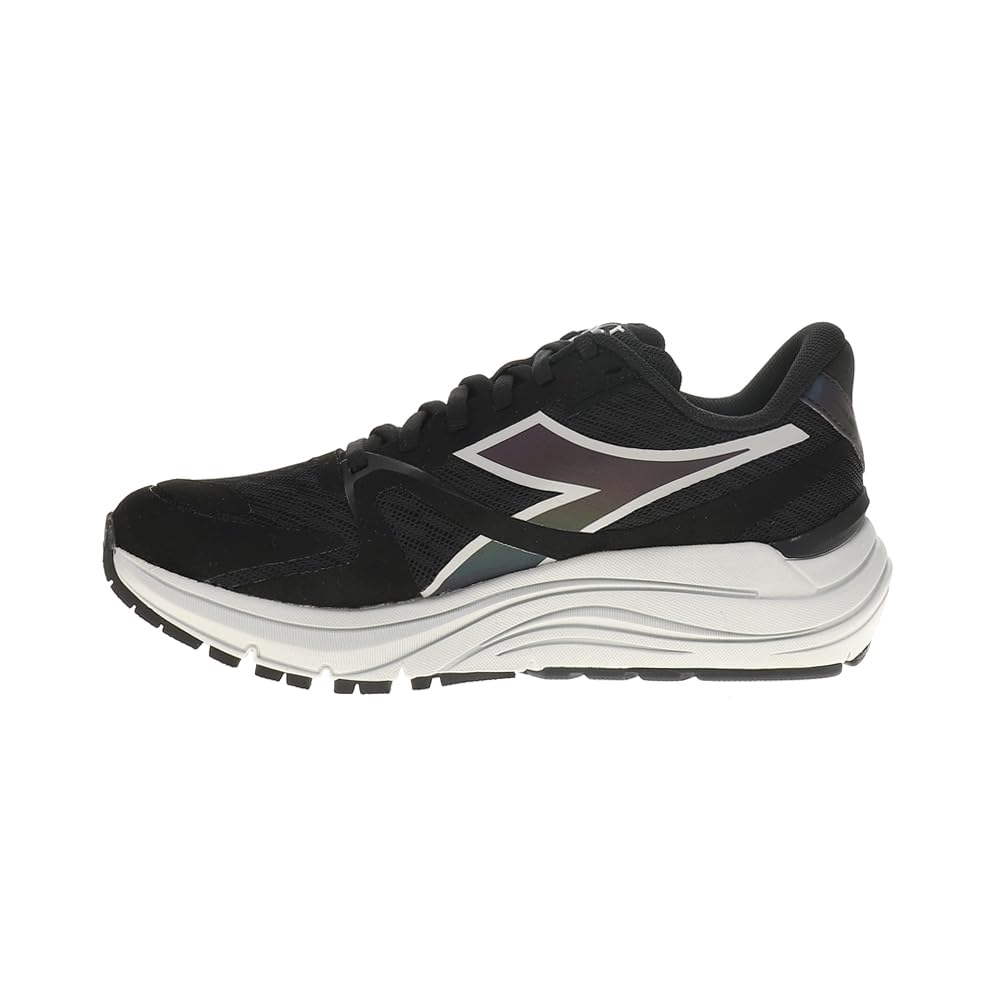 Diadora Women's Mythos Blushield 8 Vortice Running Shoes - Black | Lightweight Cushioned Sneakers for Women | Perfect for Jogging, Gym Workouts & Everyday Wear