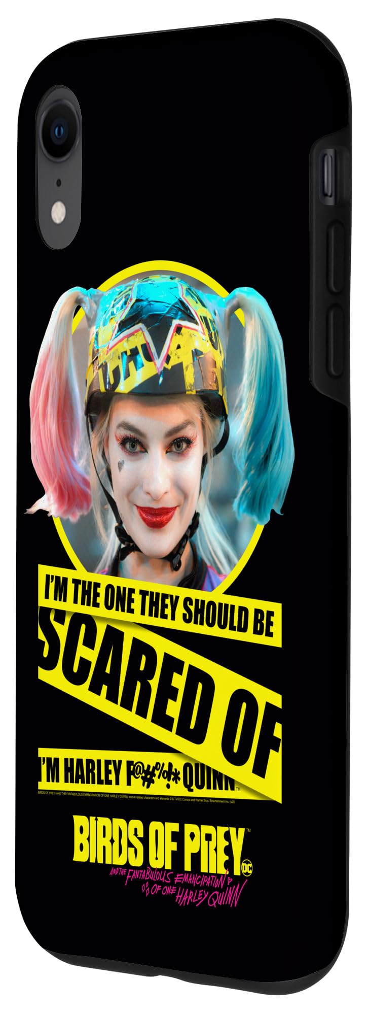 iPhone XR Birds of Prey Harley Quinn Shockproof Case - Protective Phone Cover for Harley Quinn Fans, Perfect for Daily Use & Cosplay Events