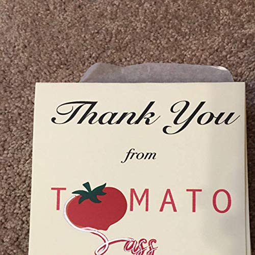 25 Tomato Stickers for Kitchen & DIY Gardening - Vegetable Decals