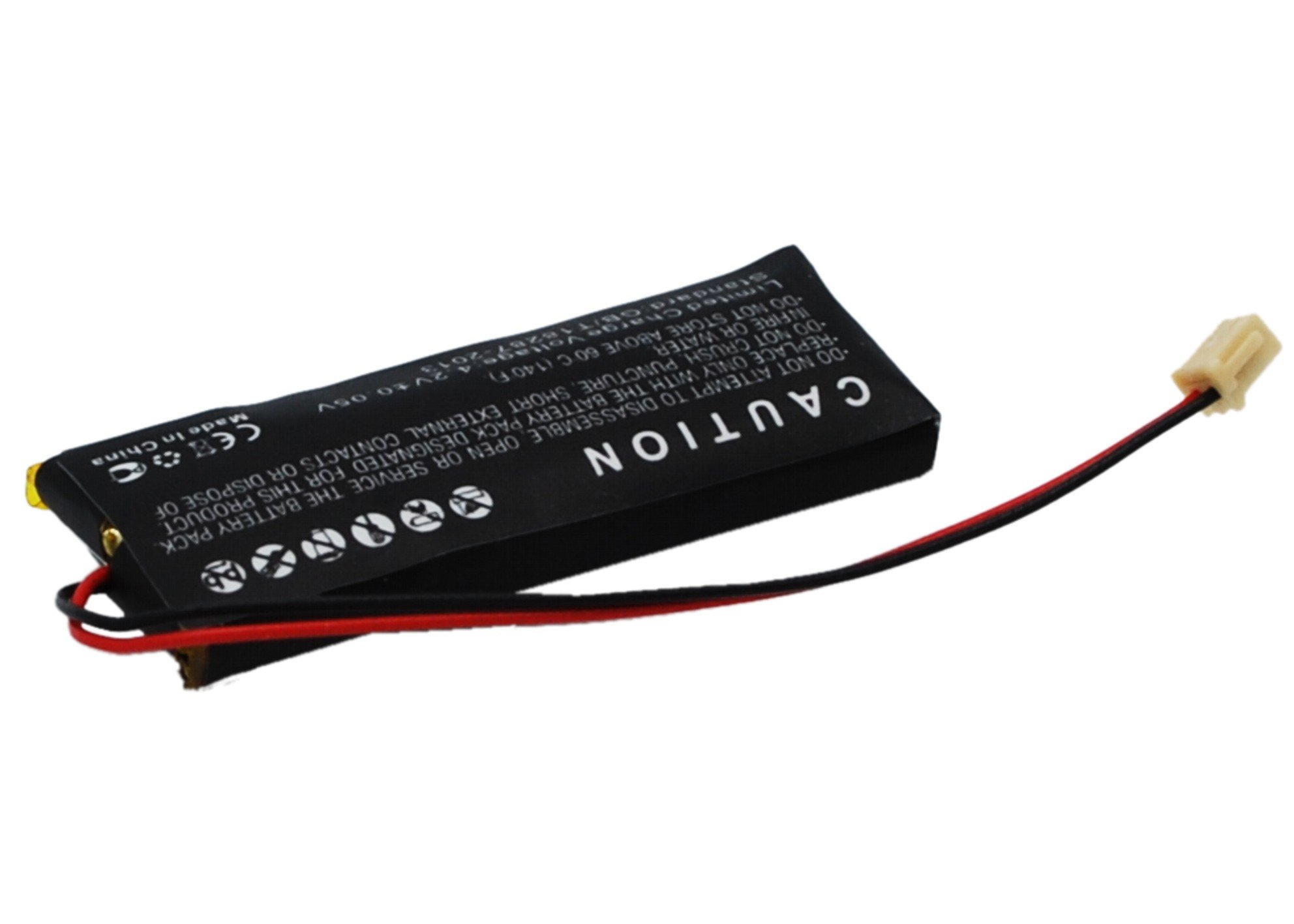 Synergy Digital Wireless Headset Battery Replacement for Sony PSP-N270G Headset - 3.7V 200mAh Li-Polymer High Capacity Battery (Compatible with Sony LP491232L100) - Perfect for Gaming, Travel & Wireless Audio