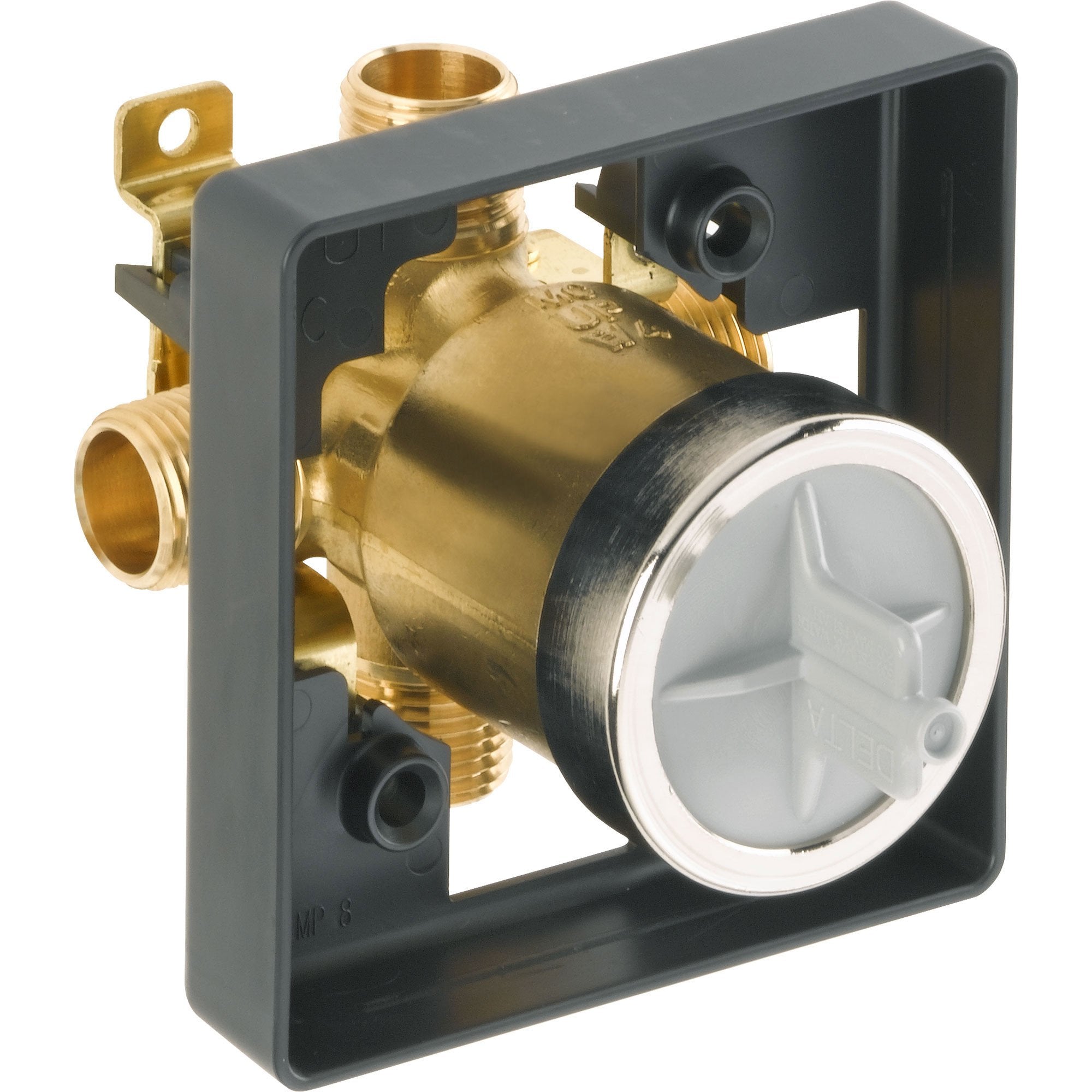 Delta Addison Champagne Bronze Thermostatic Tub and Shower Faucet System with Large Rain Shower Head & 5-Spray Hand Shower - Includes Rough-in Valve & Tub Spout DSP3789V - Perfect for Modern Bathroom Renovations & Spa-Like Shower Experience