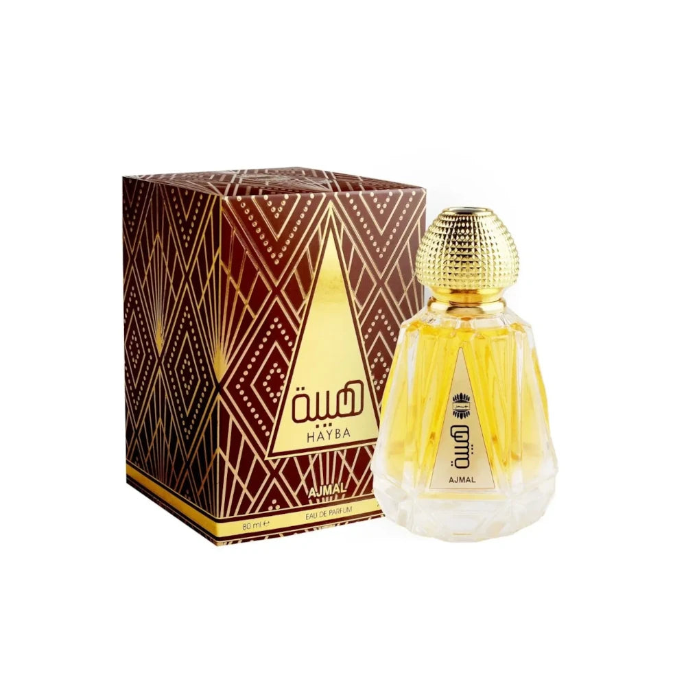 Hayba Eau De Parfum 80ml for Women - Long Lasting Floral Fragrance | Perfect for Date Nights, Office & Special Occasions