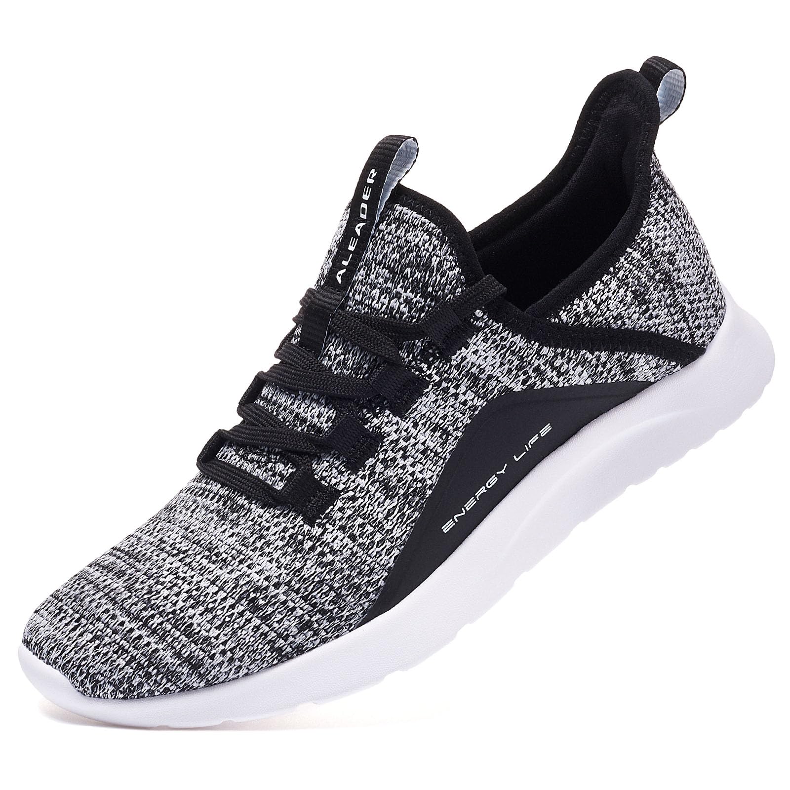 ALEADER Women's Energycloud Lightweight Slip-On Walking & Running Shoes - Comfortable Sneakers for Gym, Jogging, Travel & Everyday Wear