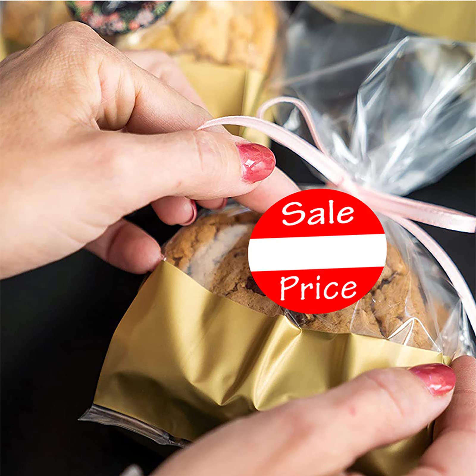 1 Inch Round Sale Price Stickers - 500 Labels/Roll for Retail Pricing