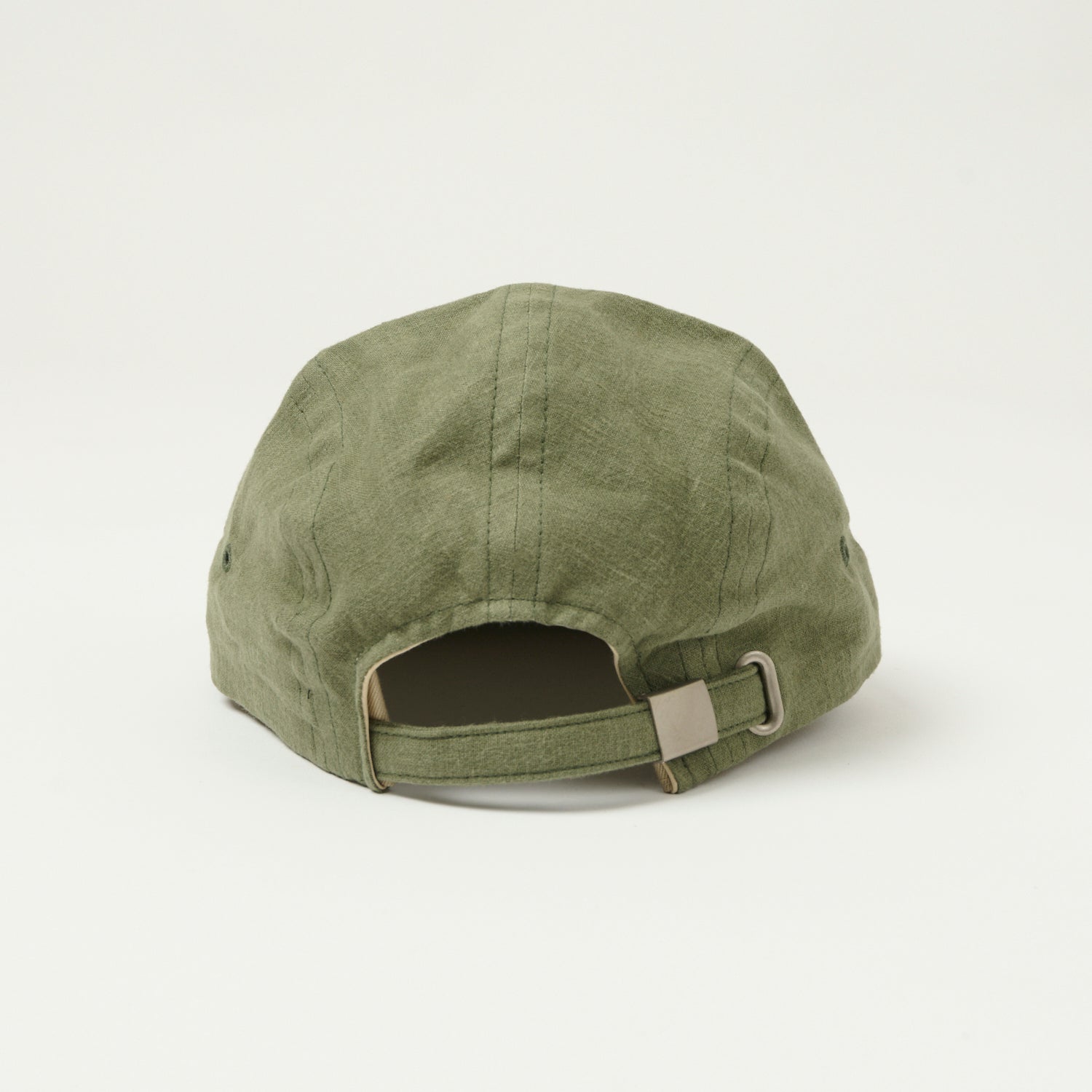 Anonymous Ism French Linen Kyoto Cap in Khaki - Stylish Unisex Hat for Travel, Outdoor Adventures & Casual Wear