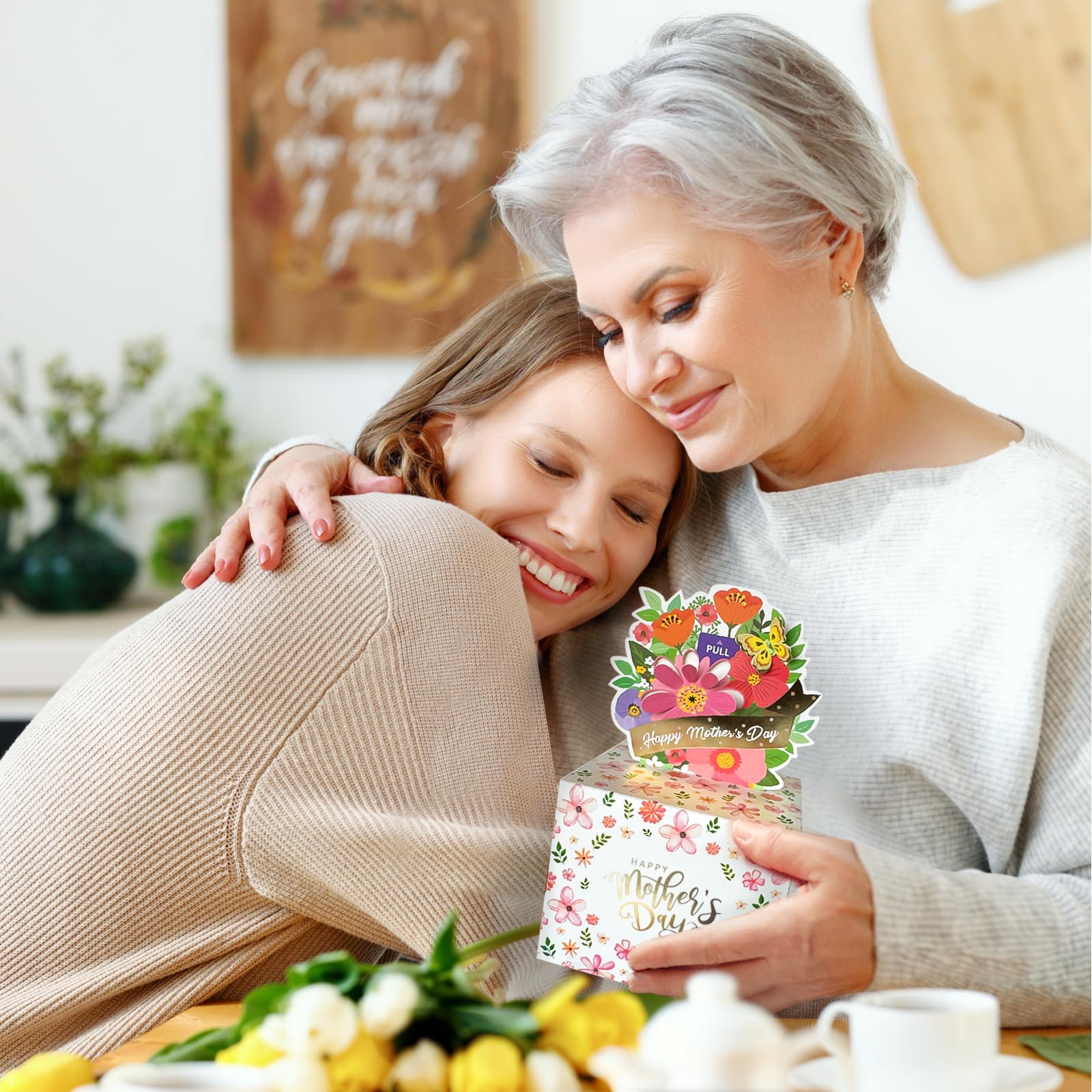 Best DIY Money Explosion Box Gift for Mom - Unique Cash Holder with Pull-Out Card & Gift Bags | Perfect Mother's Day Surprise Present for Wife, Grandma & Special Women | Birthday, Anniversary & Thank You Gift Idea