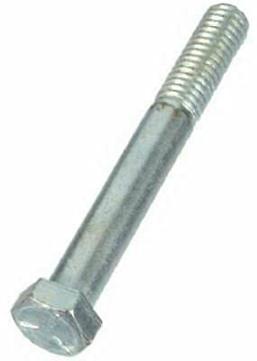 0.25 x 1.5 Inch USS Zinc Plated Hex Bolts - Heavy Duty Fasteners for Construction, Machinery & Automotive Repairs | Corrosion Resistant Hardware for Outdoor Use