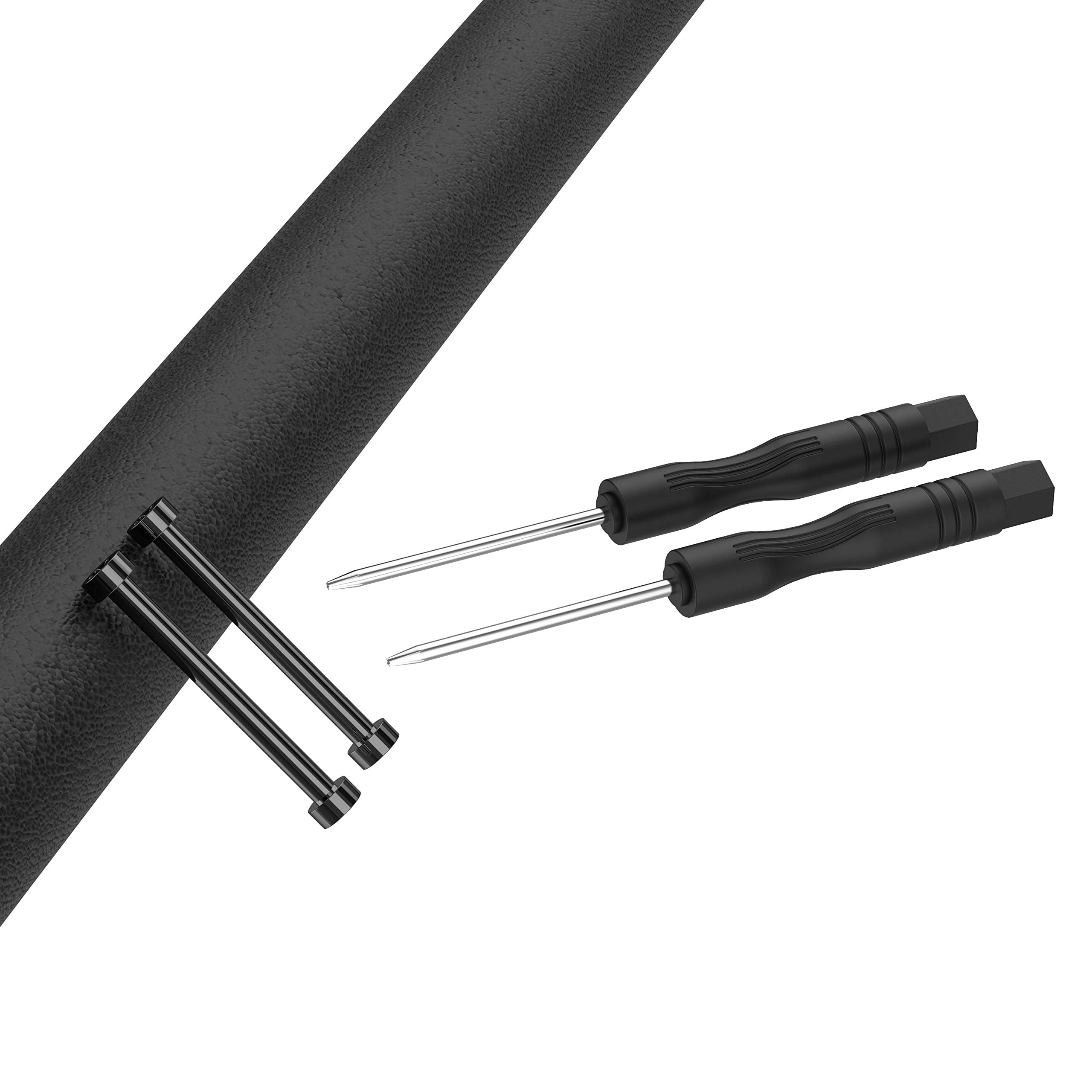 REYDA Garmin Fenix 5/5 Plus Screw Kit - Metal Watch Lugs, Adapters & Connectors with Screwdriver - Compatible with Forerunner 935/945/Quatix 5/D2 Delta - Perfect for Watch Band Replacement & DIY Repair