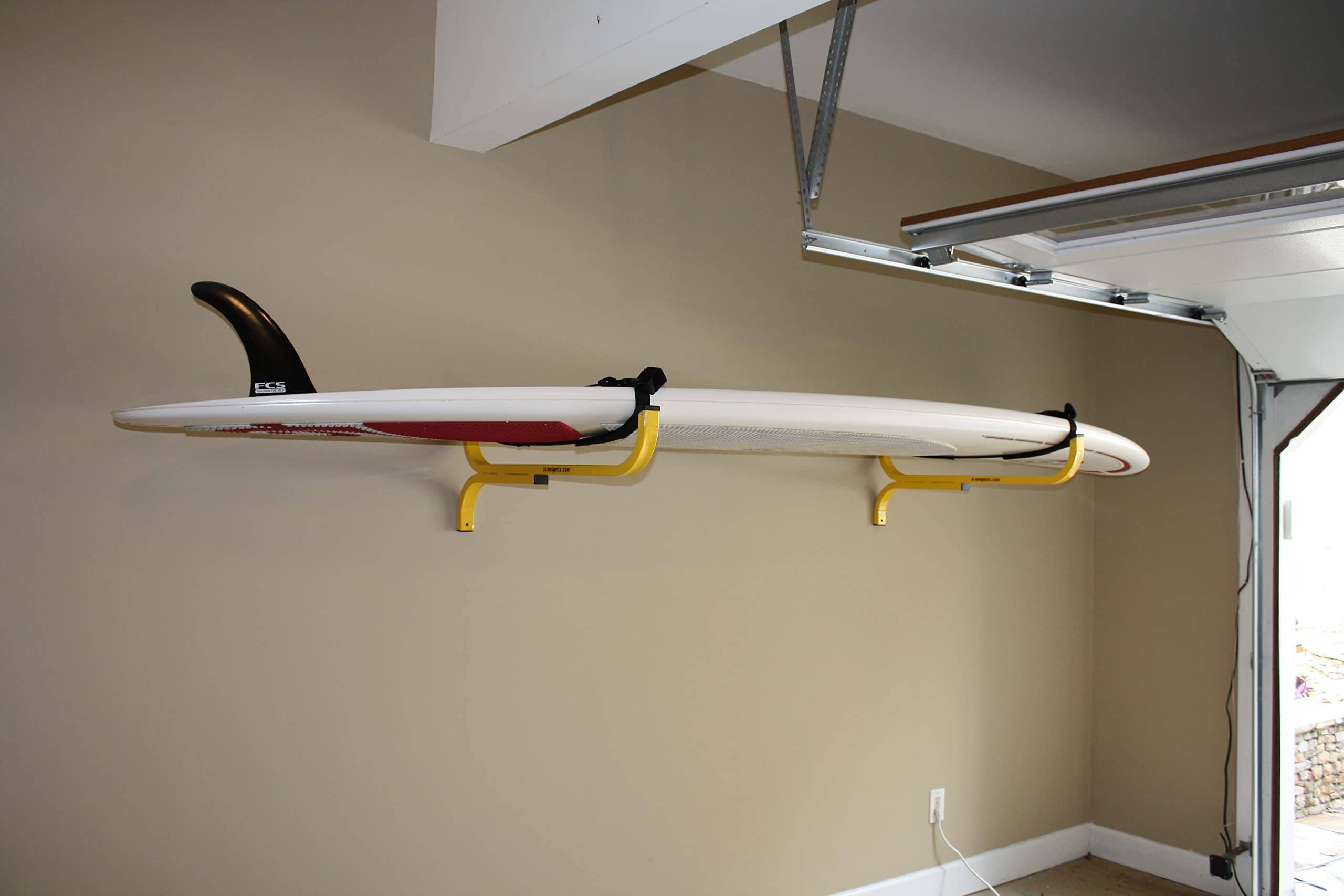 Suspenz Flat Rack - Premium Hanging Storage Rack for Kayaks, Bikes, and Outdoor Gear - Space-Saving Garage and Shed Organization Solution