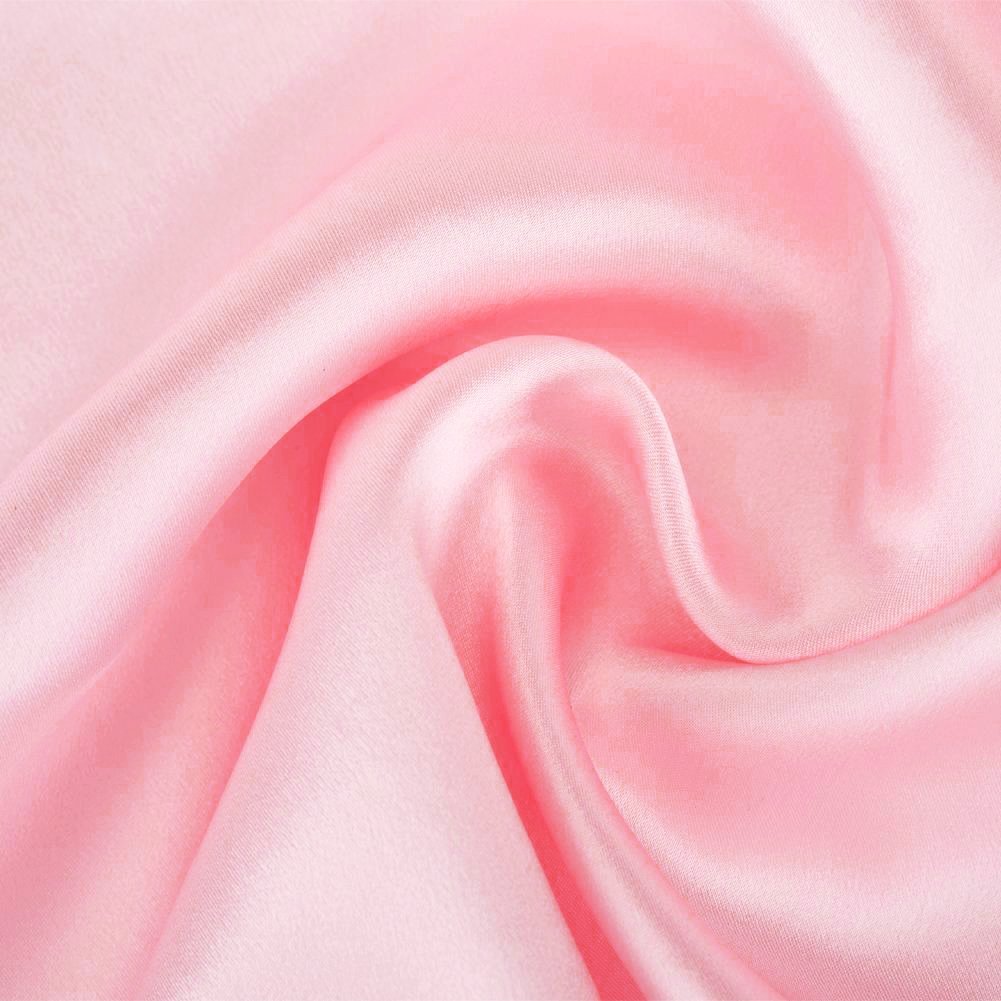 Luxury Satin Pillowcase for Hair & Skin Care - 2 Pack King Size (20x40 Inches) Cooling Super Soft Pillow Cover with Envelope Closure - Pink | Perfect for Reducing Frizz, Preventing Wrinkles & Nighttime Skincare Routine