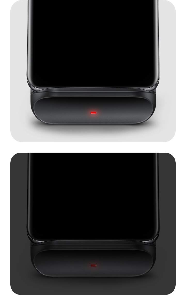 Samsung Wireless Charger Trio - Fast Qi-Compatible Charging Pad for Galaxy Phones, AirPods, Apple Watch & More - Charge 3 Devices Simultaneously | Perfect for Bedside, Office Desk & Travel | Black (US Version)