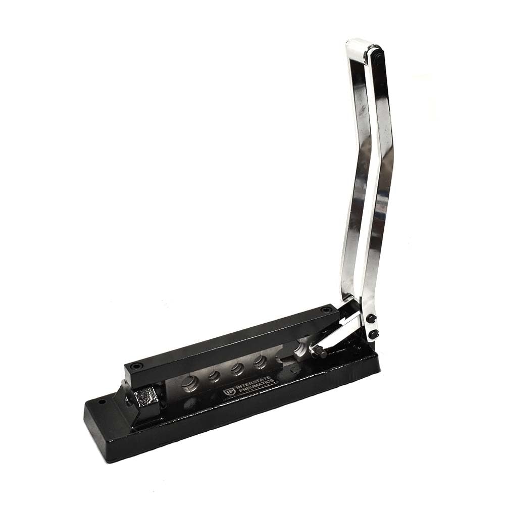 Interstate Pneumatics H8 Heavy Duty Standard Hose Crimper with 5 Dies - Professional Air Hose Crimping Tool for Hydraulic, Industrial & Automotive Applications