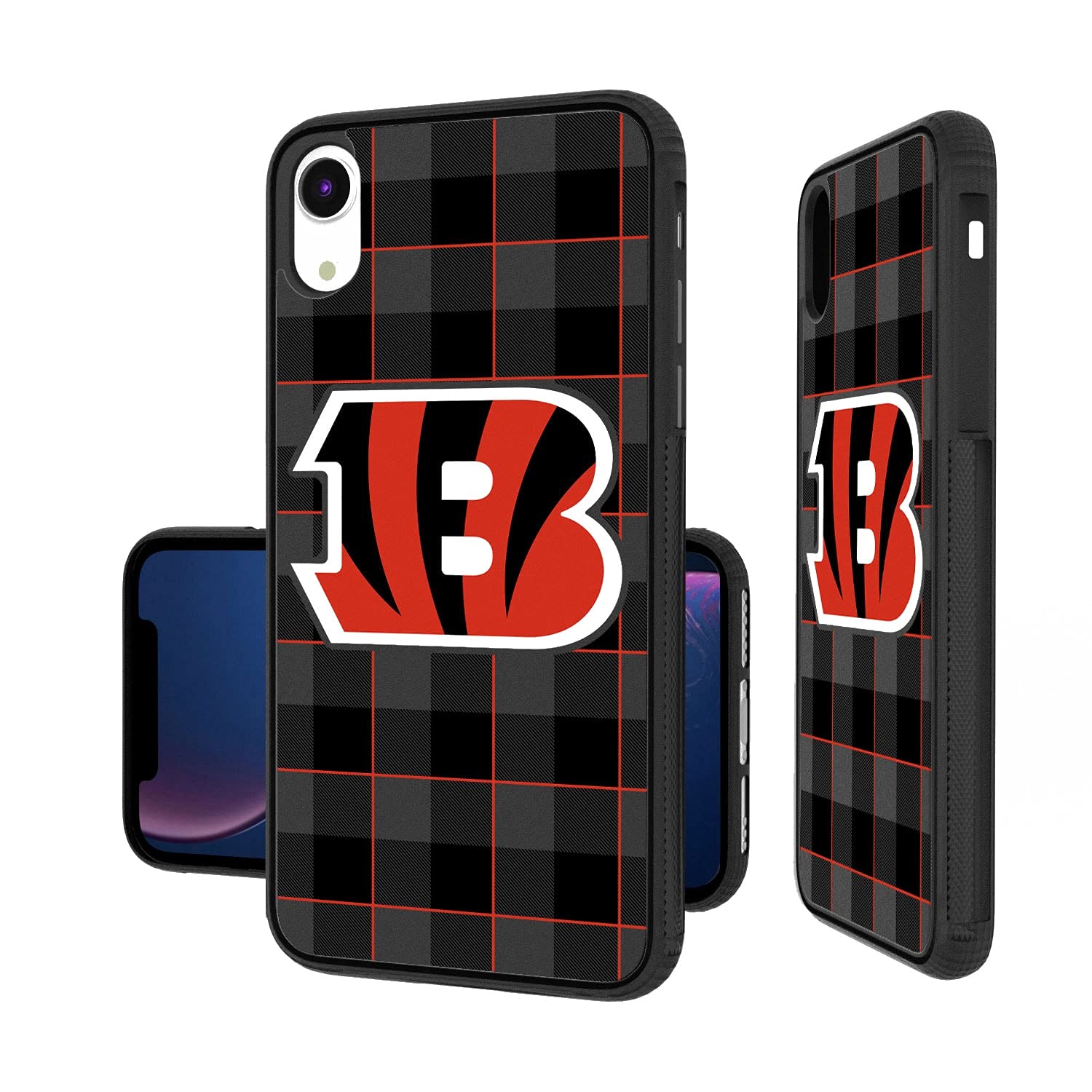 NFL Team Plaid Design iPhone Bumper Case - Durable Protective Cover for iPhone 14/13/12/11 - Perfect for Game Day, Tailgating & Showing Team Spirit