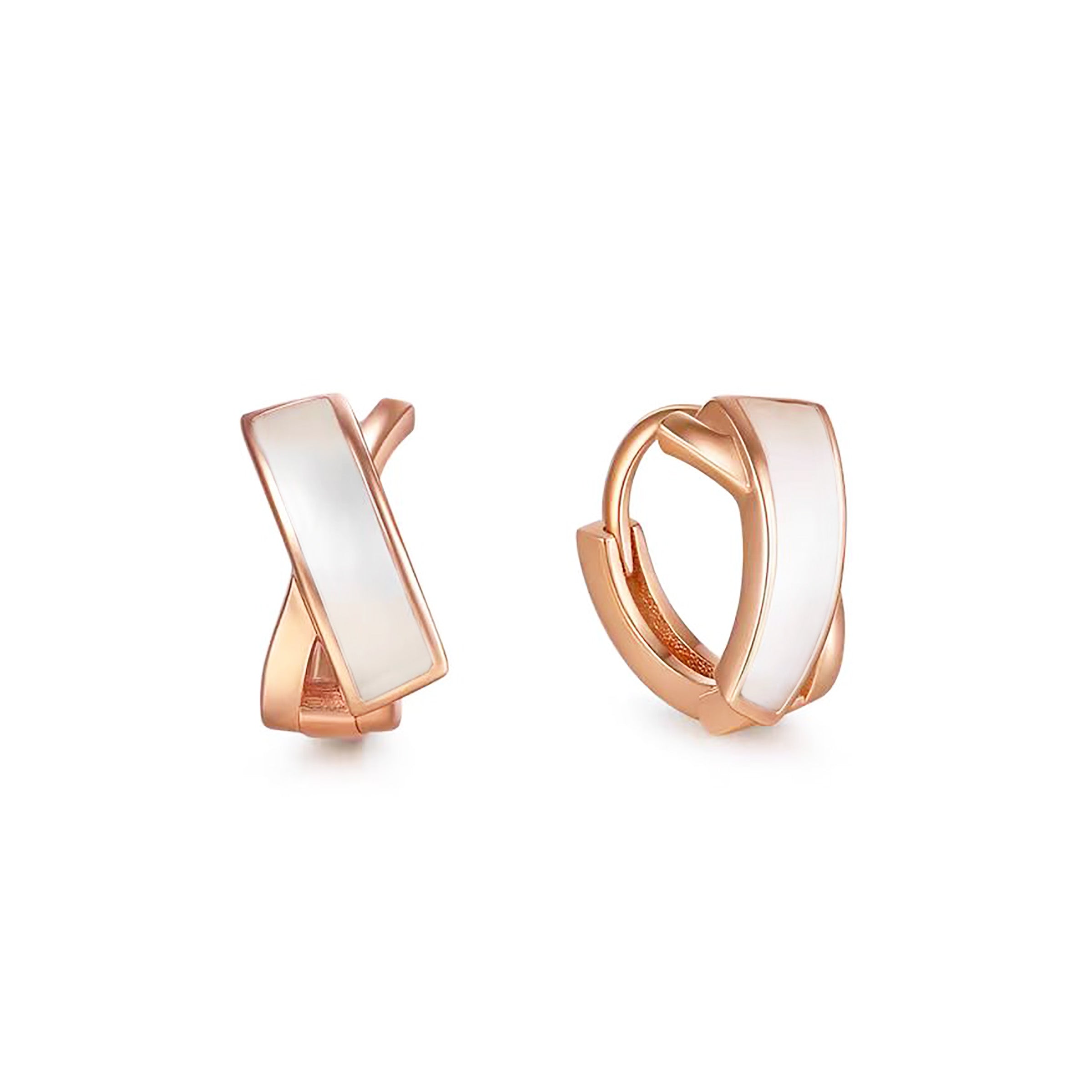 Twist of Rose Breastmilk Earrings - Unique Breastfeeding Jewelry for Moms - Perfect for Nursing Mothers & Breastfeeding Support
