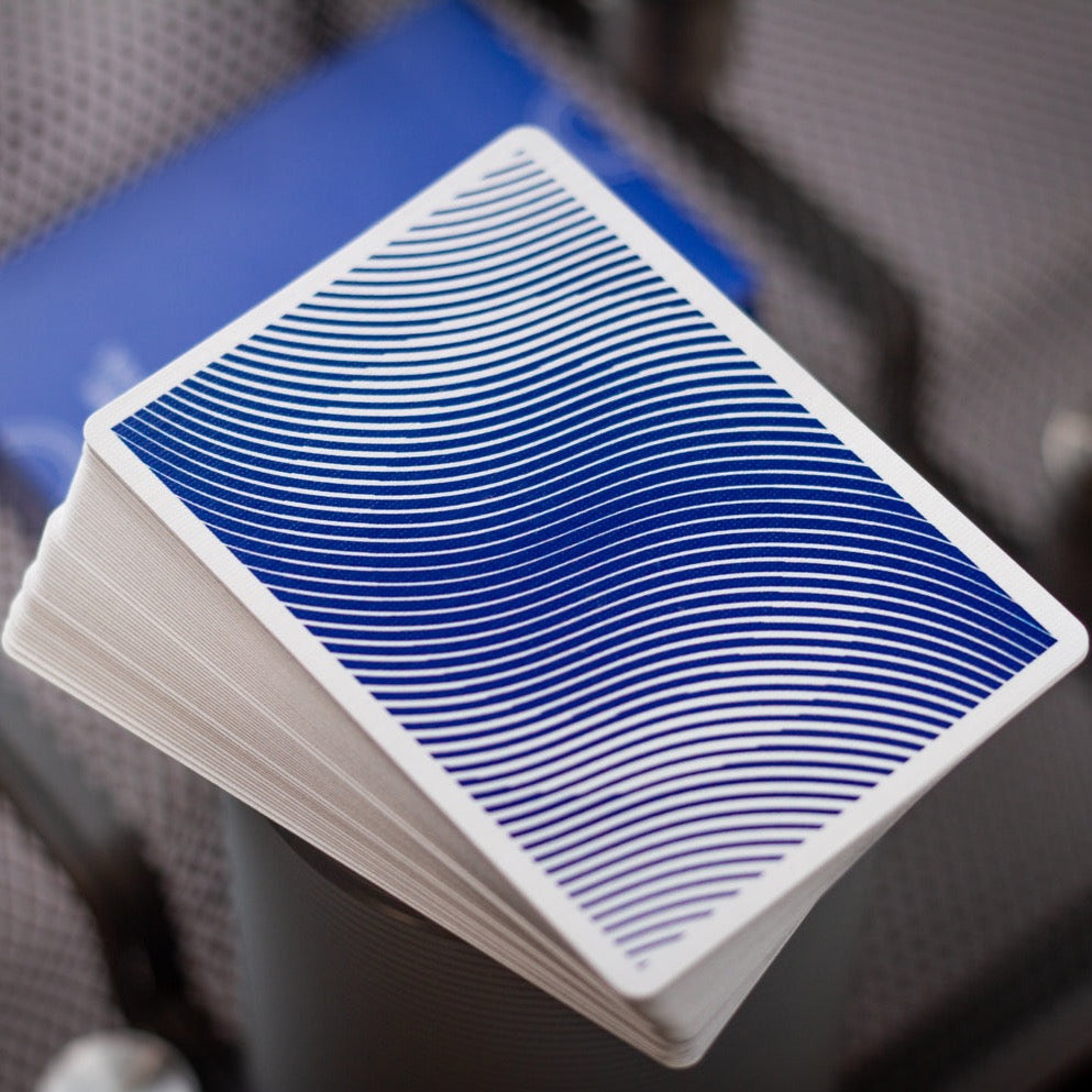 Premium Mono Xero Chroma Edition Blue Playing Cards - Elegant Design for Magic Tricks, Poker Games & Collectors | Perfect for Cardistry, Poker Nights & Gifts
