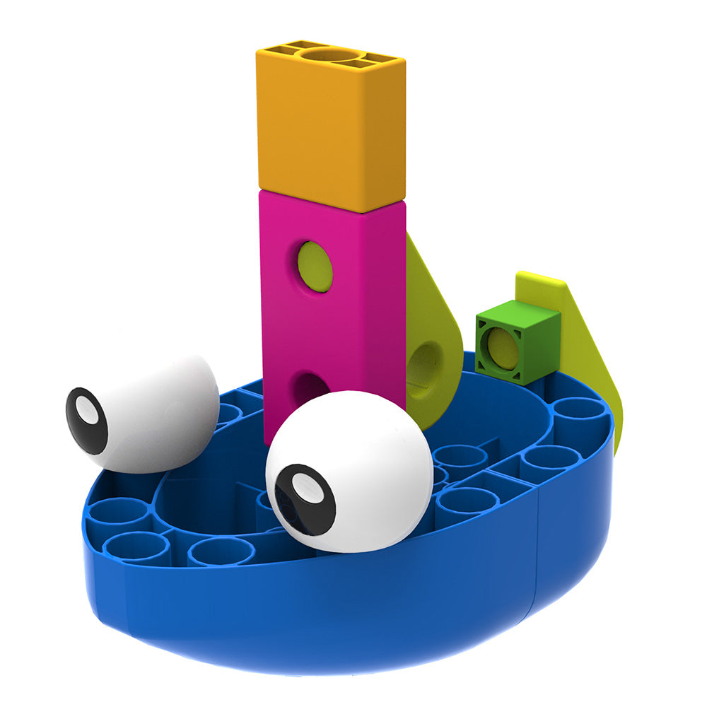 Kids First Boat Engineer STEM Building Kit - Educational Toy for Children Ages 3-5 | Fun Learning Activity for Preschoolers & Kindergarten | Perfect for Home Play & Classroom STEM Projects