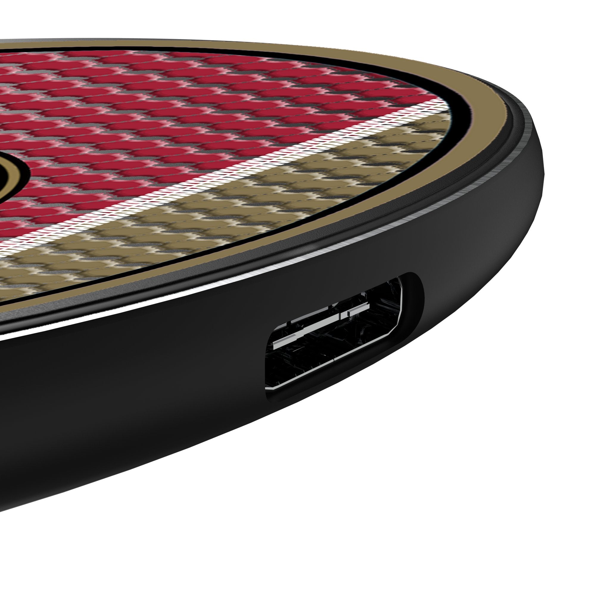Atlanta United FC 15W Fast Wireless Charger - Qi-Certified Phone Charging Pad for iPhone, Samsung, Galaxy - Perfect for Home, Office, and Car Use