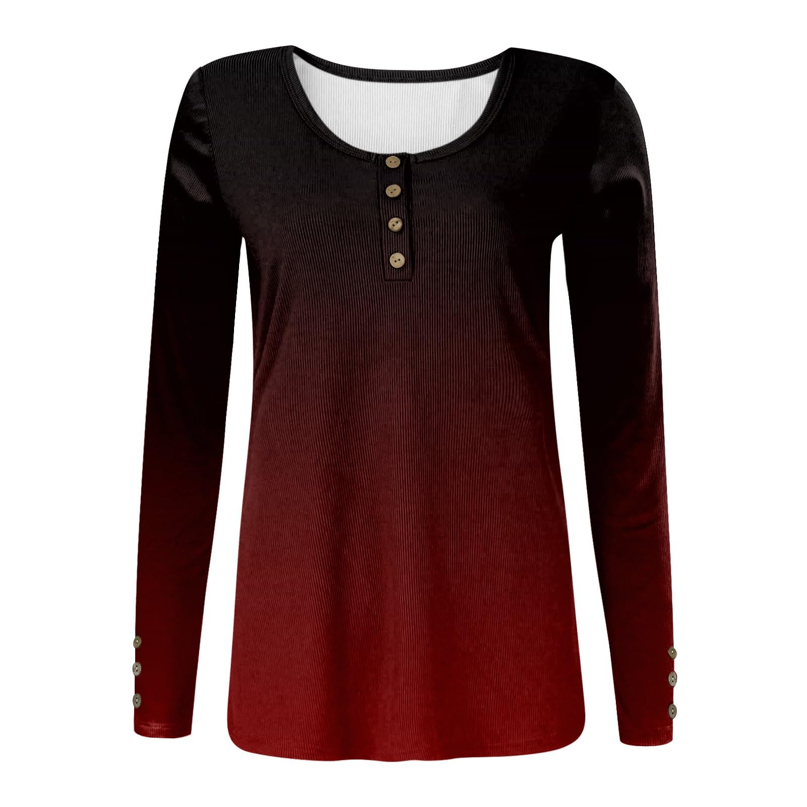 Women's Christmas Graphic Sweatshirts - Cute Xmas Crewneck Tops for Casual Wear