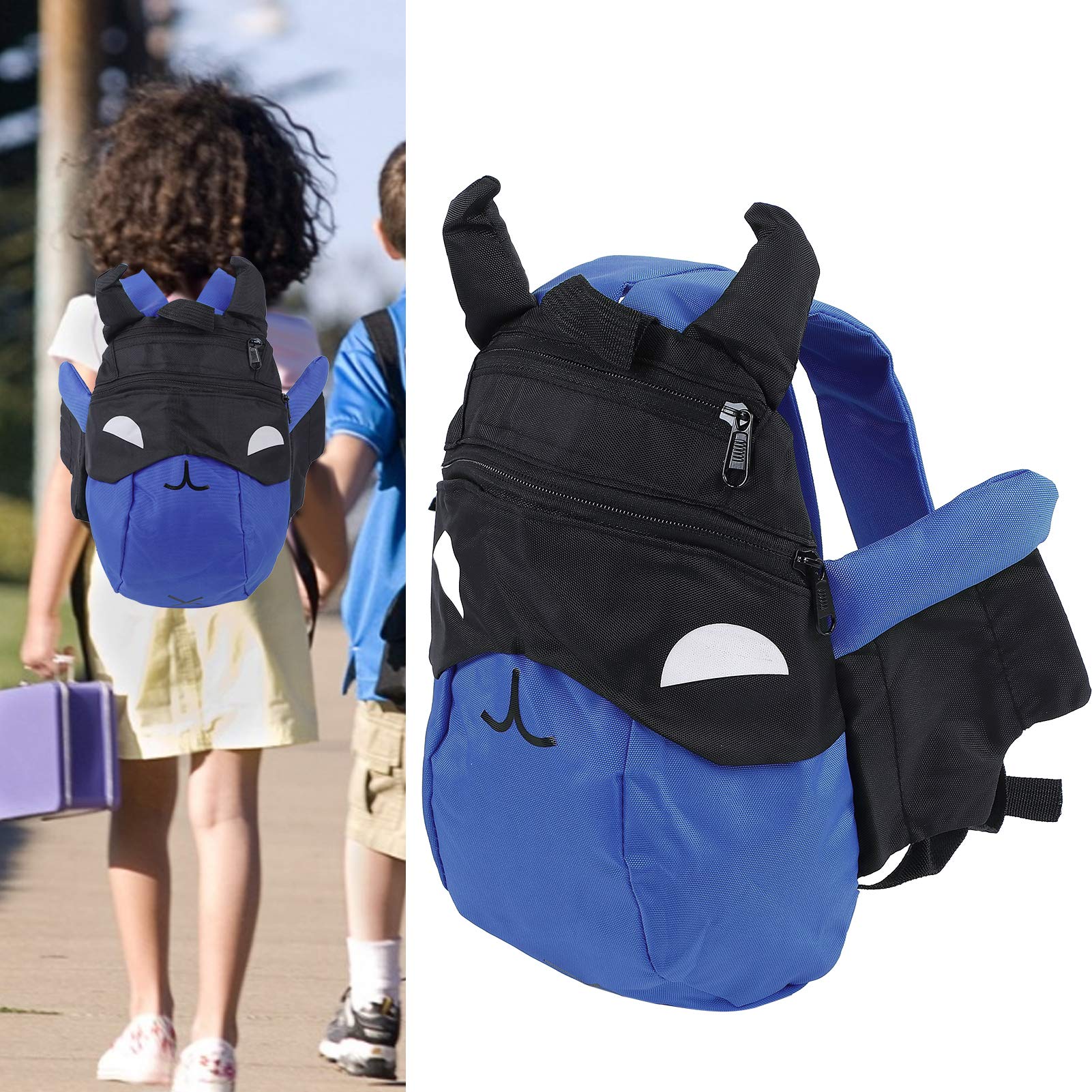 **Kids Backpack for School - Lightweight Durable Children's Bookbag with Adjustable Straps (Blue) - Perfect for Elementary Students, Daycare & Travel**