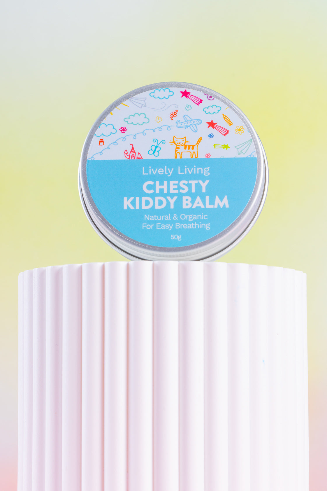 Chesty Kiddy Balm - Natural Chest Rub for Kids | Soothes Cough & Cold Symptoms | Perfect for Bedtime & Winter Relief