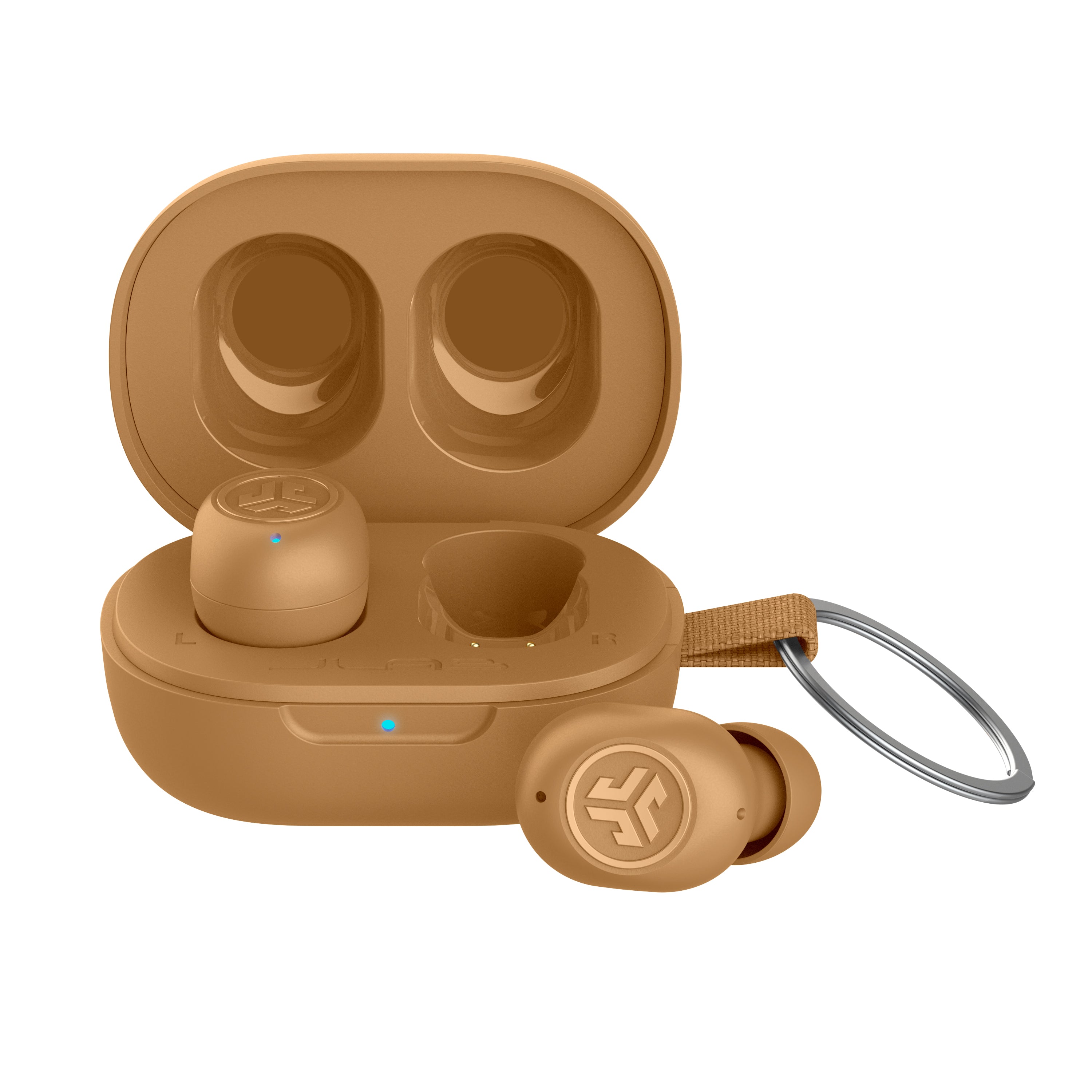 JBuds Mini Tones True Wireless Earbuds - Bluetooth 5.0, IPX5 Waterproof, 24H Playtime, Noise Cancelling for Running, Gym & Workout - Black (Model 7572 W)