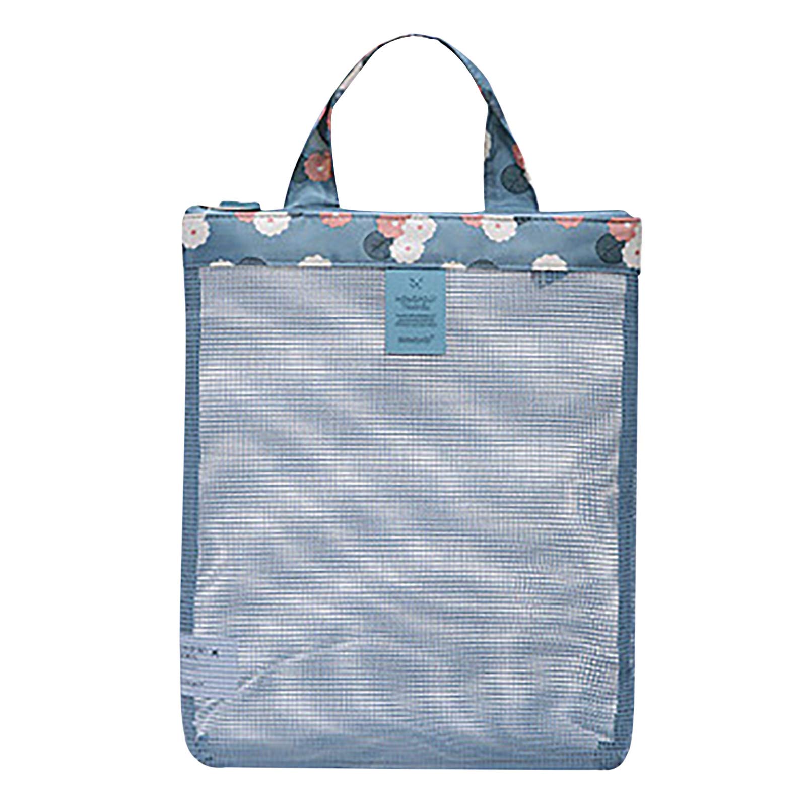 1 Pcs Waterproof Mesh Beach Bag - Lightweight Travel Organizer for Swimming, Camping & Outdoor Activities | Perfect for Pool, Gym & Laundry Storage