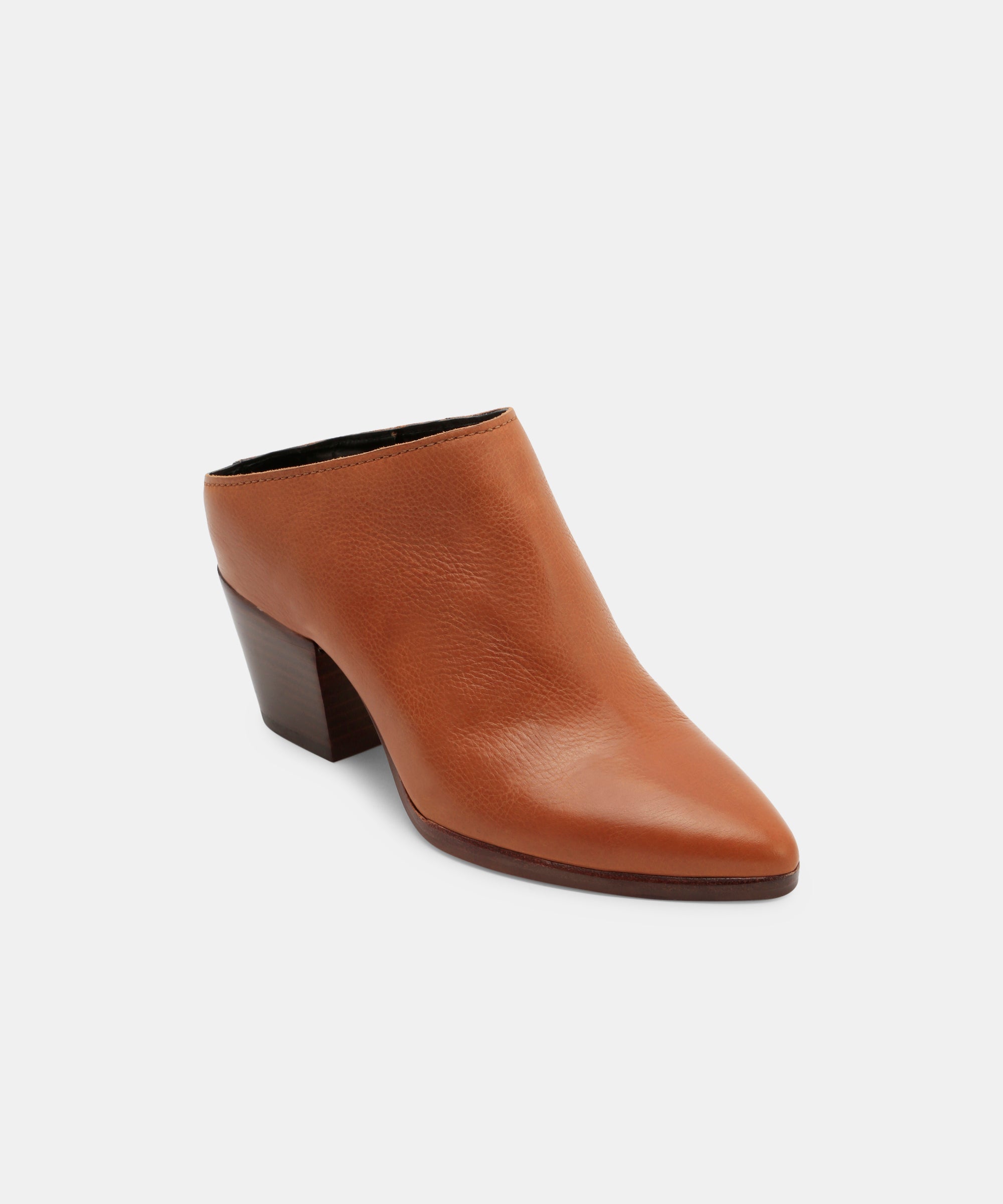 ROYA Women's Brown Mules - Comfortable Slip-On Shoes for Casual Wear, Office & Outdoor Walking