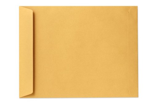 Premium LUXPaper 9 x 12 Open End Envelopes - 1000 Pack Brown Kraft Paper Envelopes (28lb Text Weight) for Mailing, Invitations & Business Correspondence