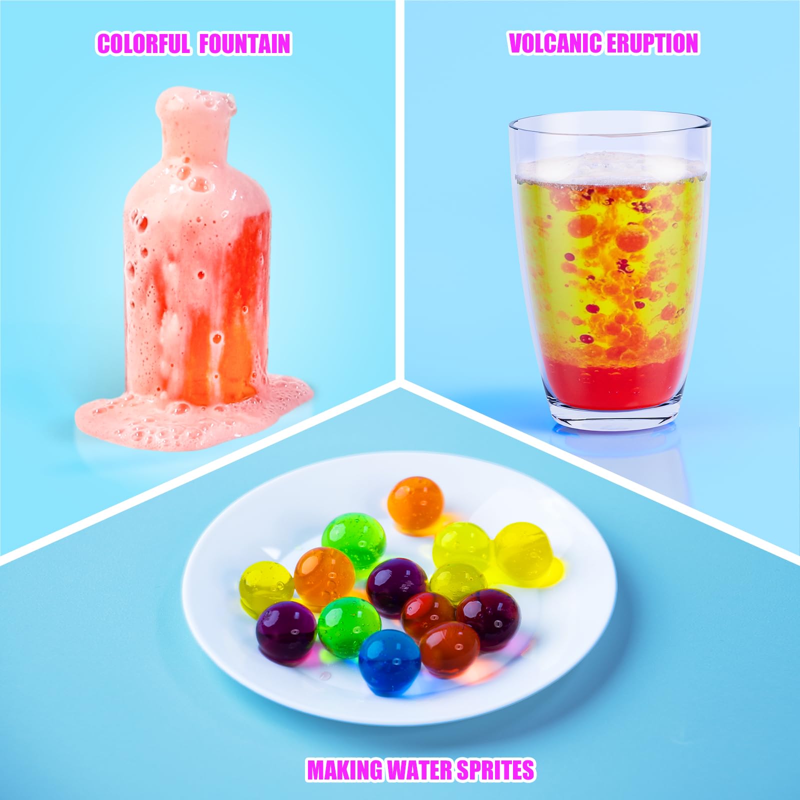 50+ STEM Science Experiments Kit for Kids Ages 4-12 - Educational Science Lab Toys for Boys & Girls, Fun Learning Projects for Classroom & Home Schooling - Perfect Birthday & Christmas Gift for Young Scientists