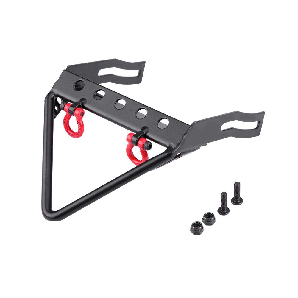 Steel Front Bumper for Axial SCX10 1/10 RC Crawler Car - Heavy Duty Off-Road Protection | Perfect for Rock Crawling & Trail Adventures