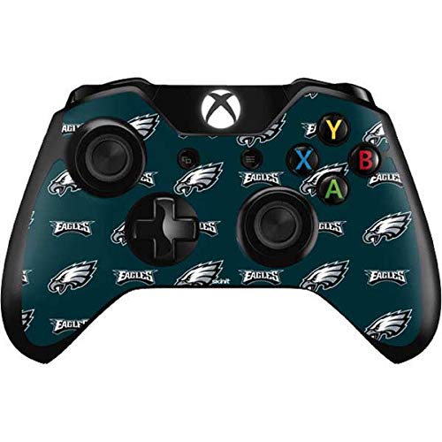 Officially Licensed NFL Philadelphia Eagles Blitz Series Gaming Skin Decal for Xbox One Controller - Custom Protective Cover for Gamers & Sports Fans