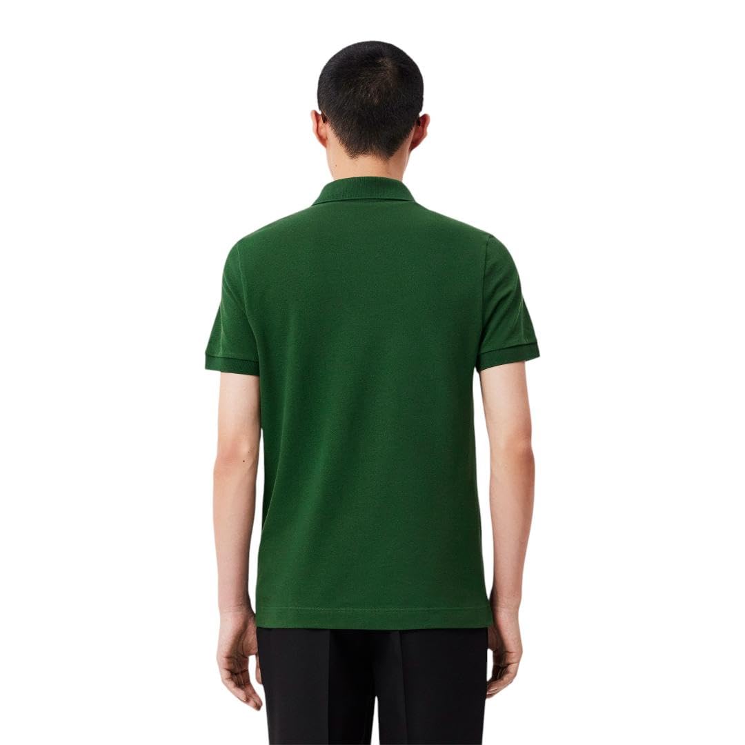 Lacoste Men's Short Sleeve Paris Polo Shirt - Classic Cotton Casual Top for Golf, Work & Summer Outfits | Breathable & Comfortable