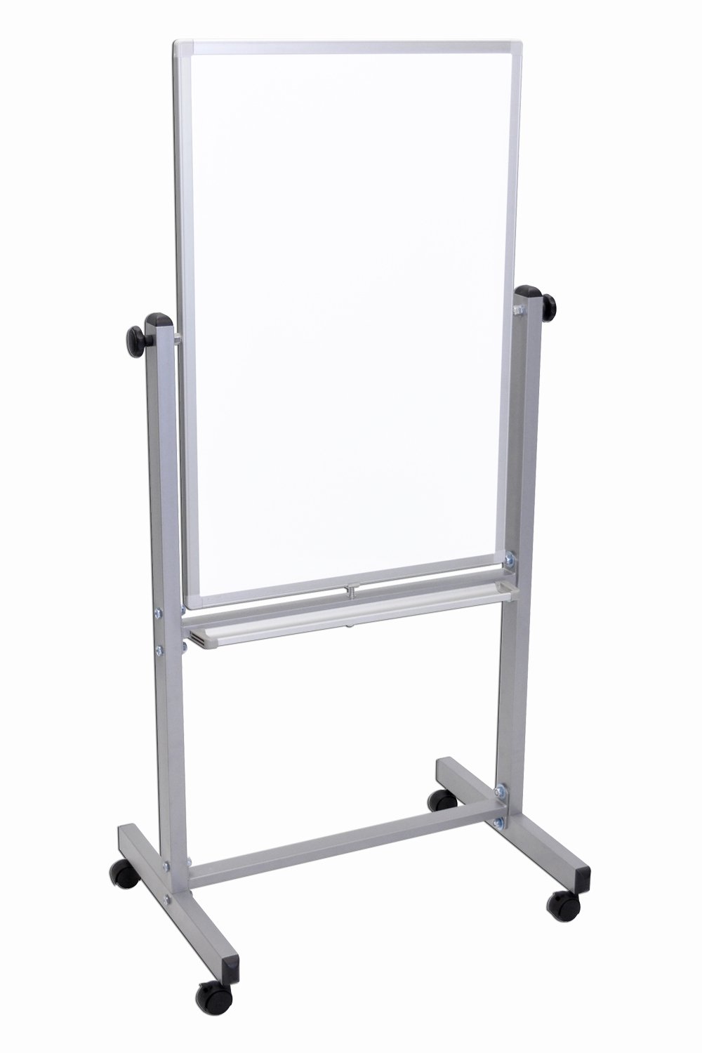 Offex Mobile Magnetic Whiteboard on Wheels - 24