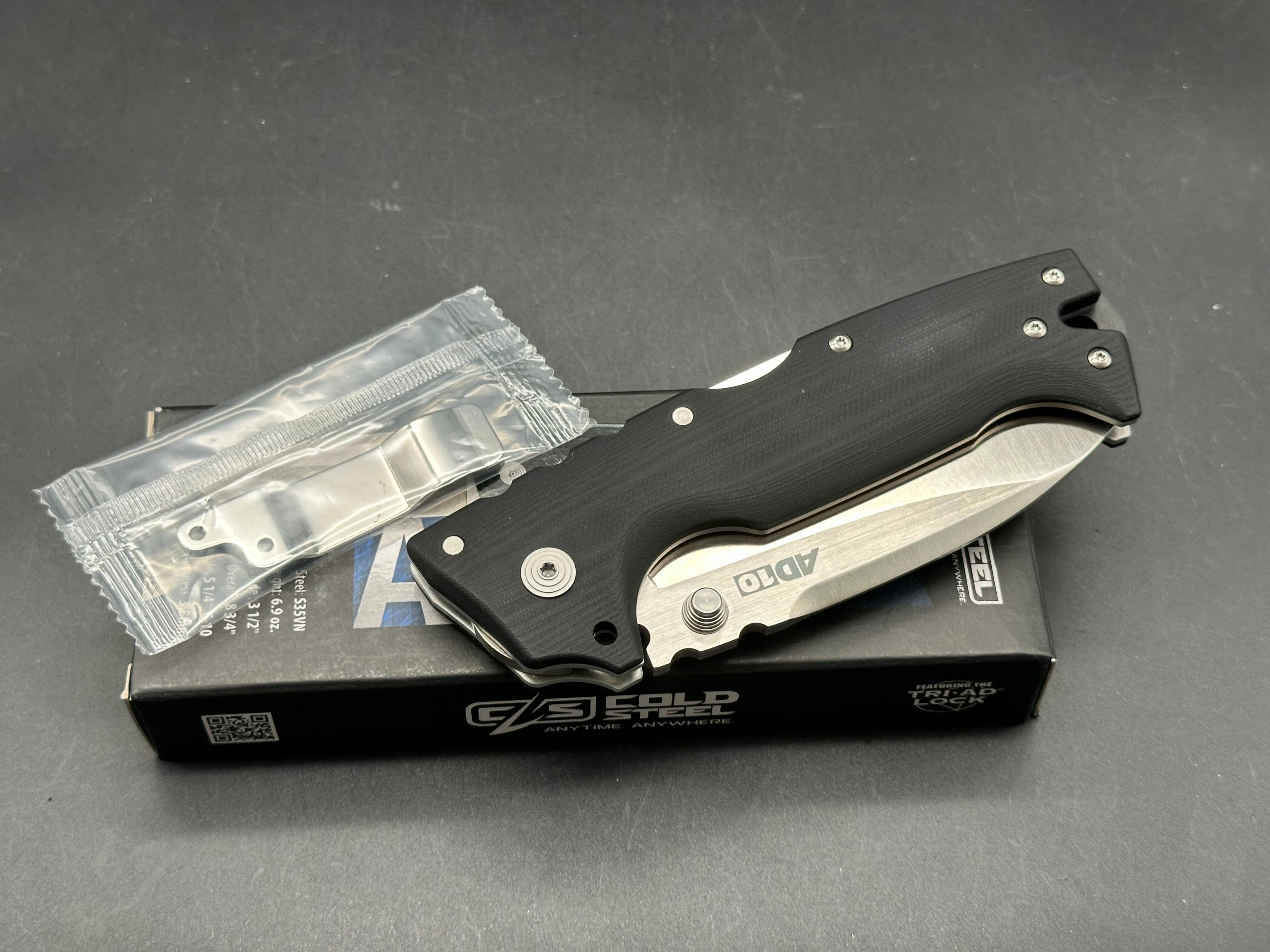 Cold Steel AD-10 Folding Knife - 3.5